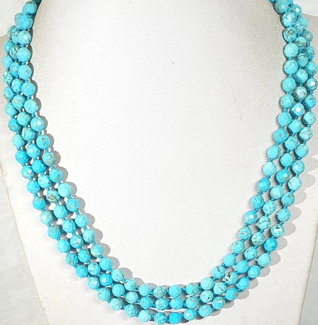 Natural Turquoise - Promotes Meditation and the Peace of...
