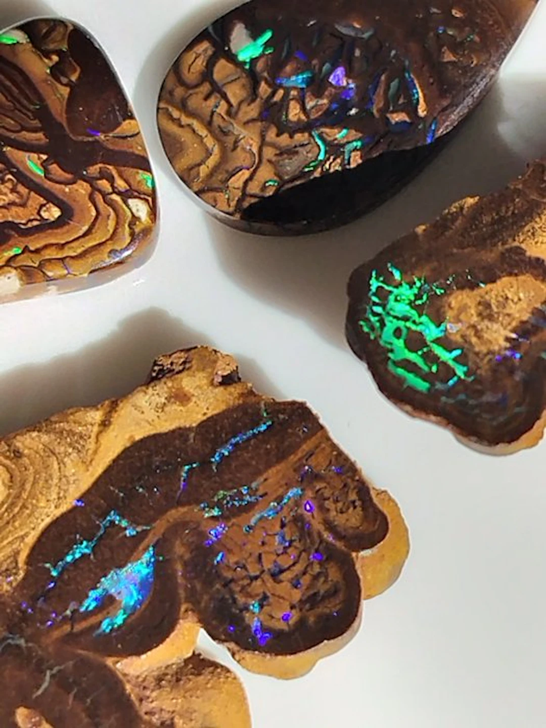 Opal Polished - Height: 75 mm - Width: 10 mm- 12 g - (6)