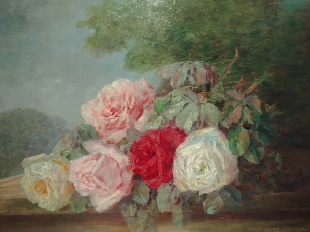 Max Theodore Streckenbach (1863-1936) - Fiori