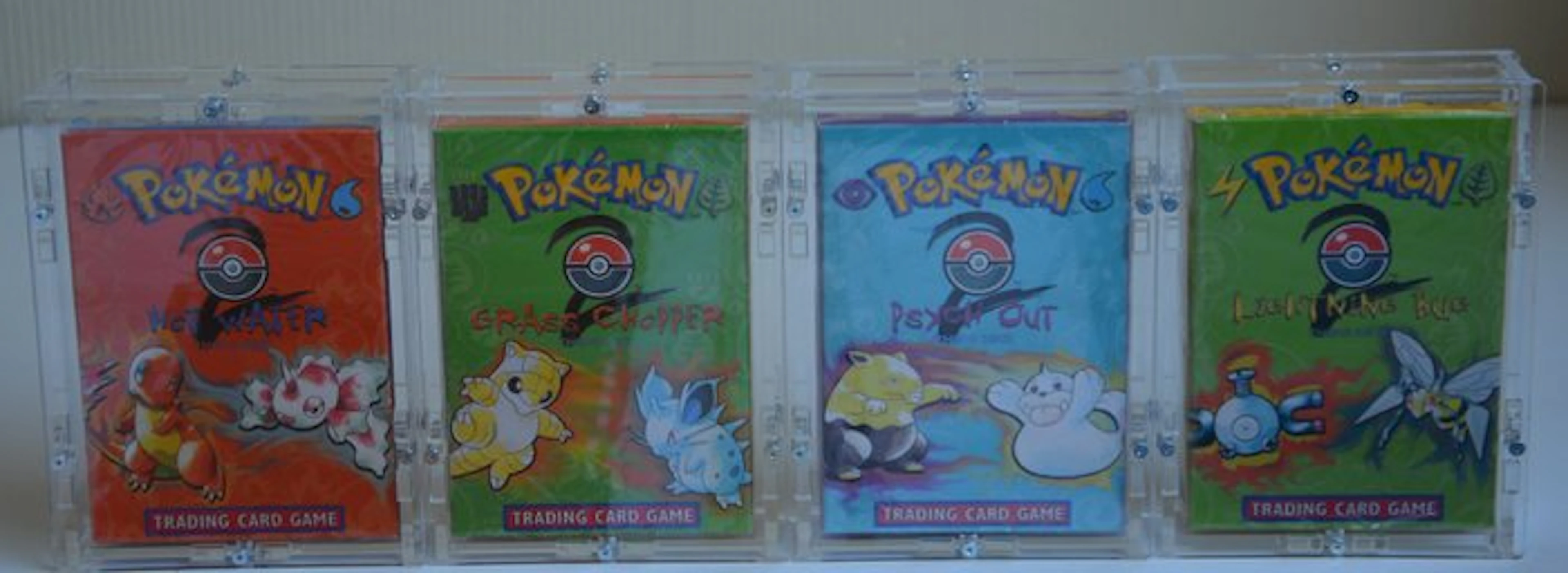 Pokémon - 4 Sealed deck - WOTC - Base set 2