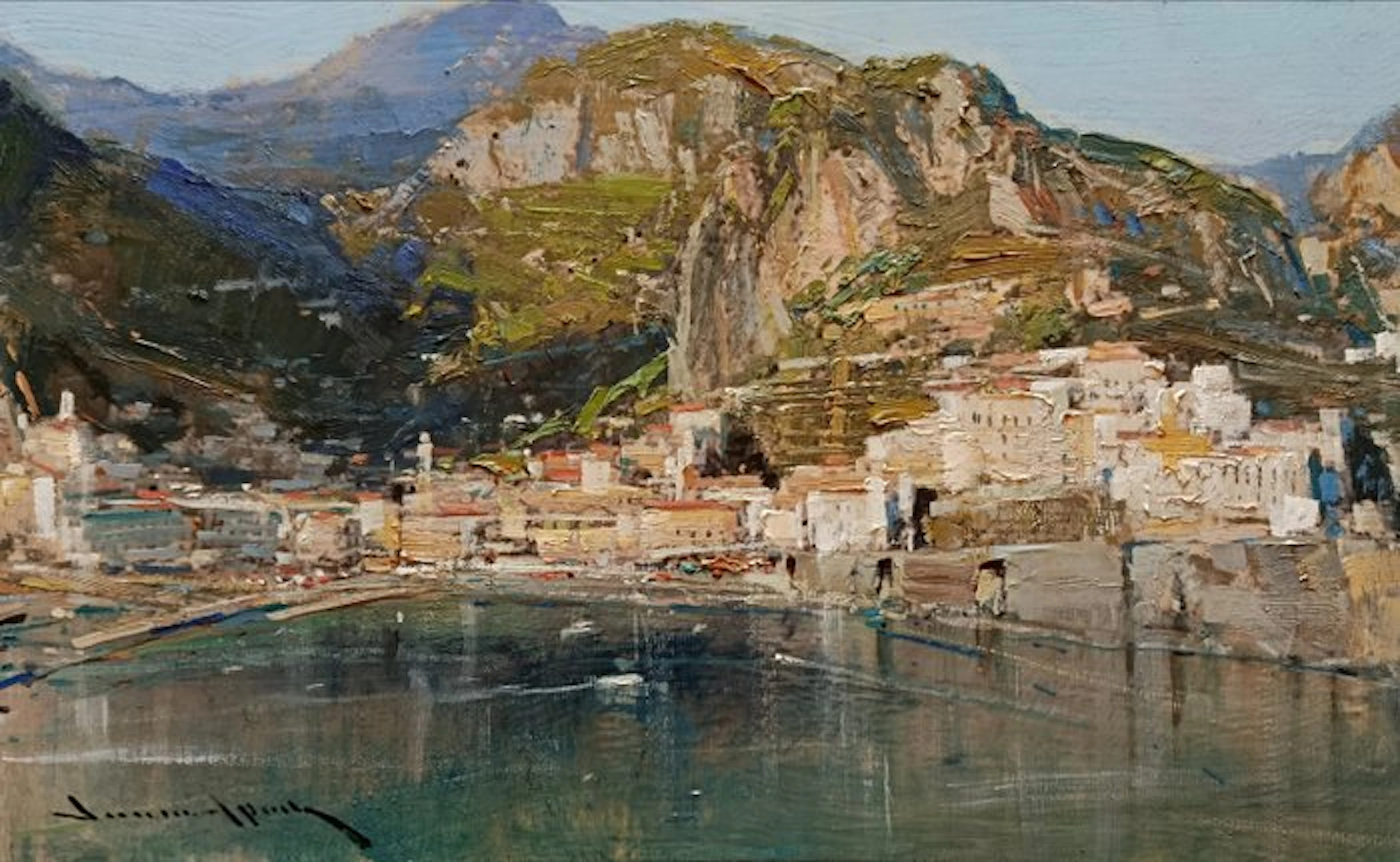 Vincenzo Aprile (1952) - Mare di Amalfi (Costiera amalfitana)