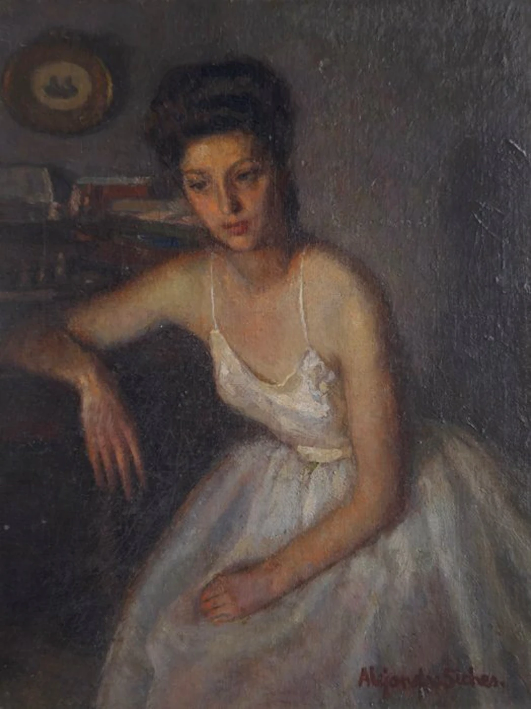 Alexandre Siches Piera (1927-2009) - La Douce Mélancolie
