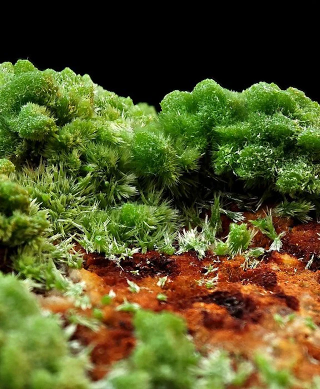 Rare pyromorphite aghiforme