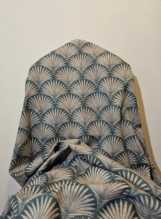 300x280 cm! Art Deco fabric "Coco Chanel Style" 2nd edition