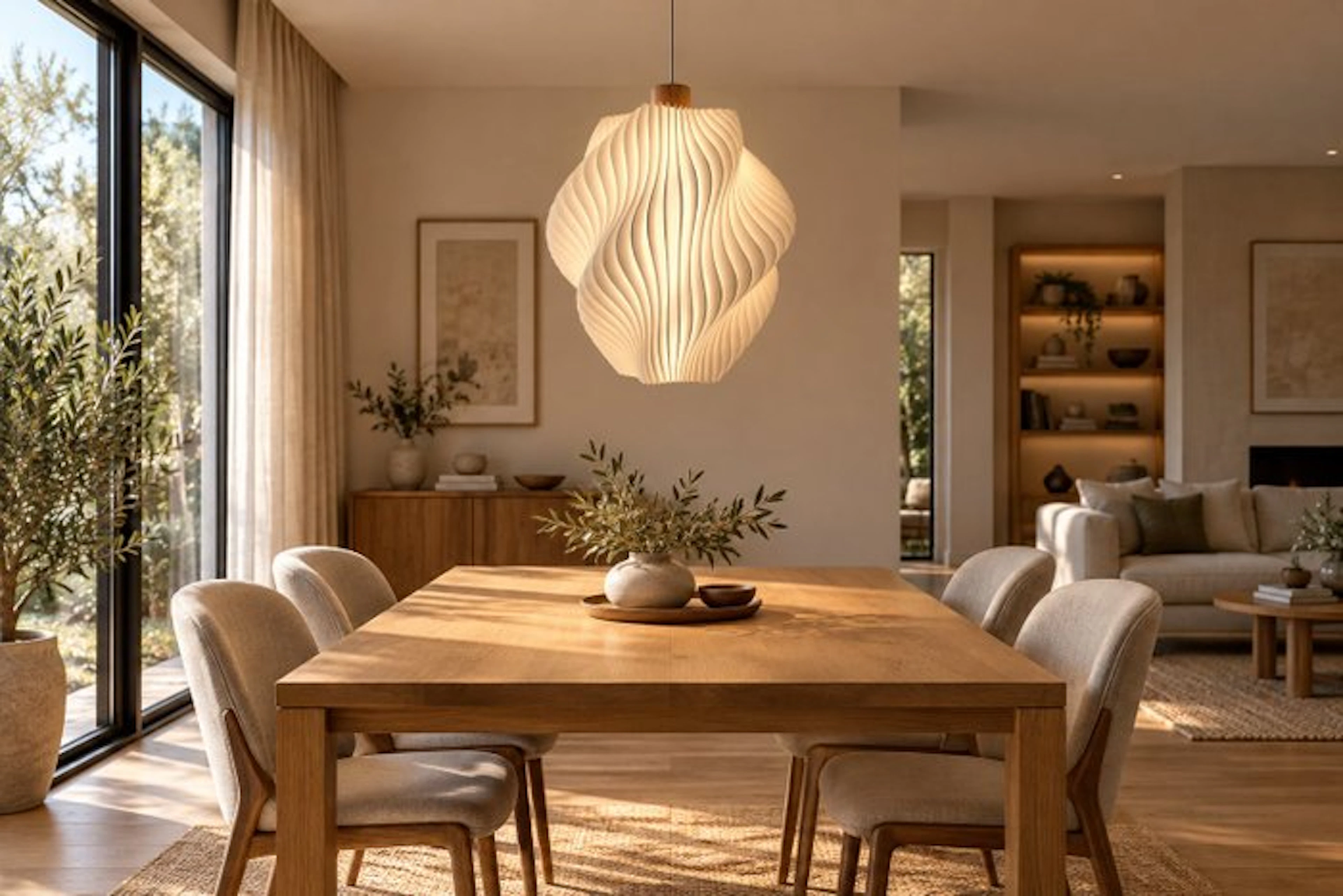 Lumovim - Hanging lamp - Eureka Mega - Biopolymer