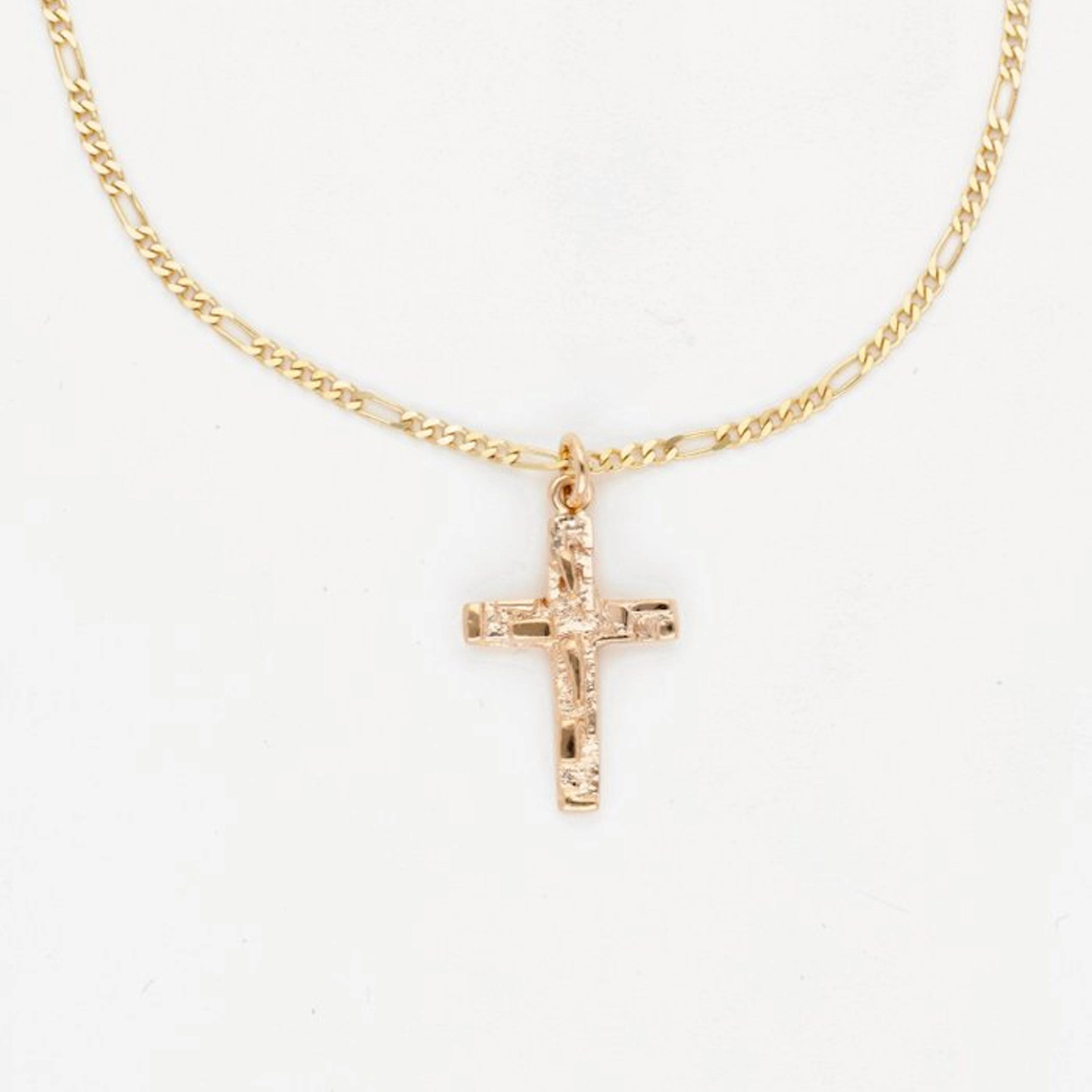 Necklace with pendant - 14 kt. Yellow gold - Kruis