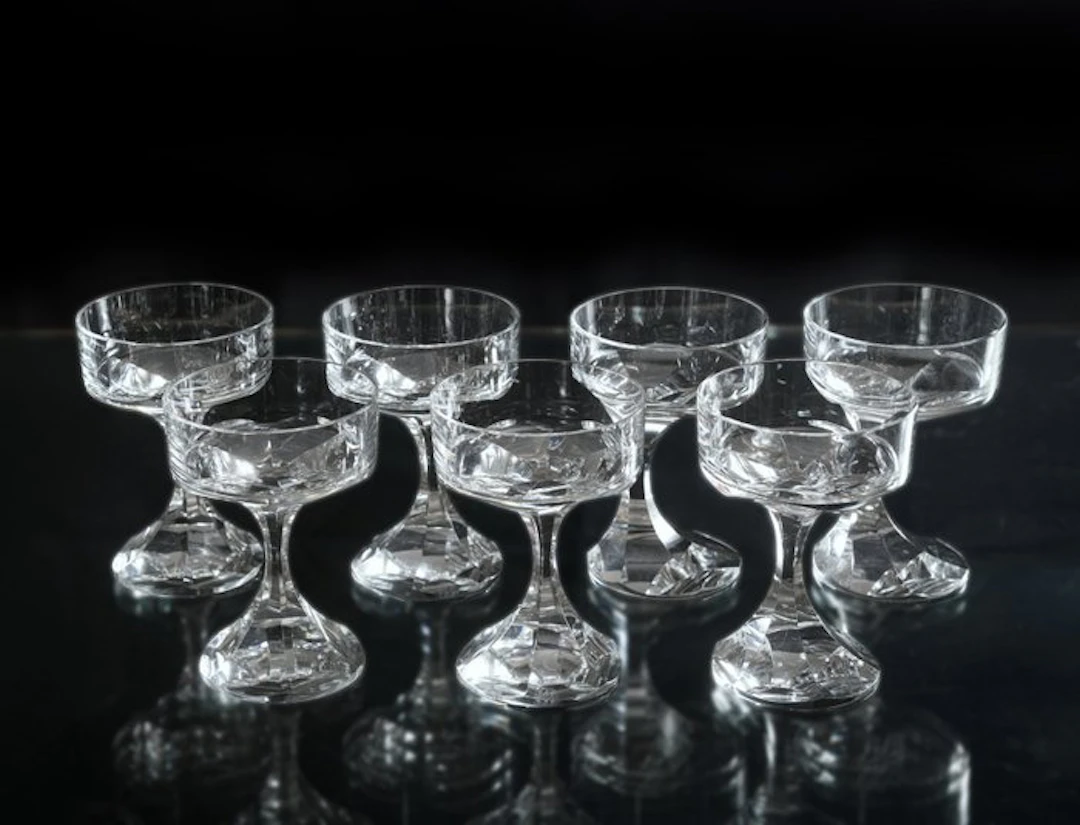Baccarat - Boris Tabacoff - Drinking set (7) - Crystal...