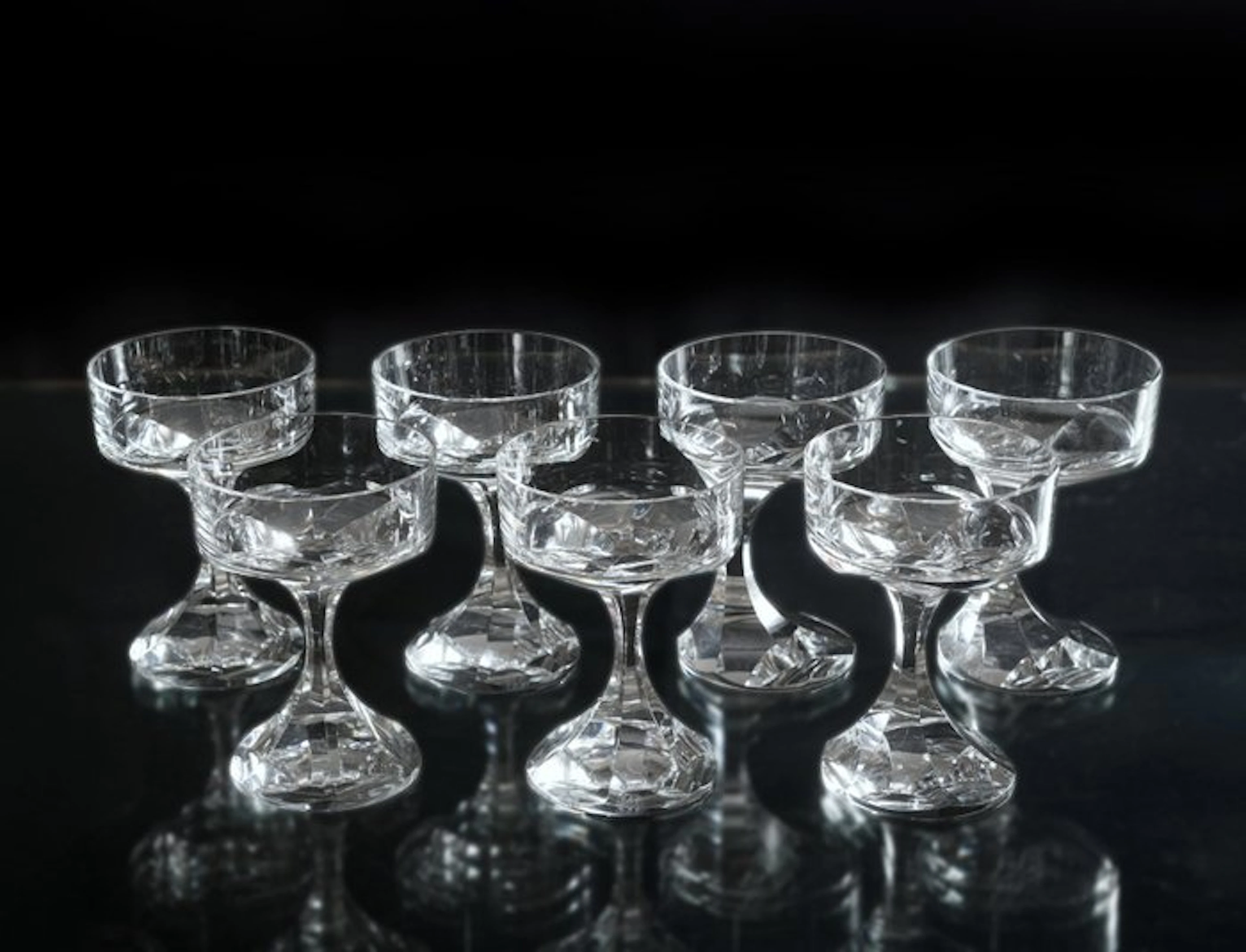 Baccarat - Boris Tabacoff - Drinking set (7) - Crystal...