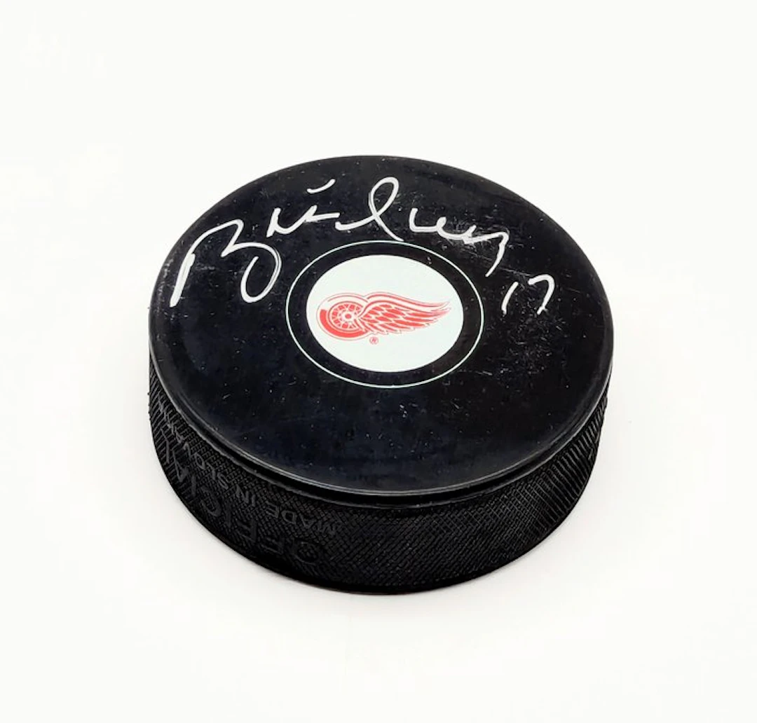 Detroit Red Wings - Brett Hull - Signed NHL Detroit Red...