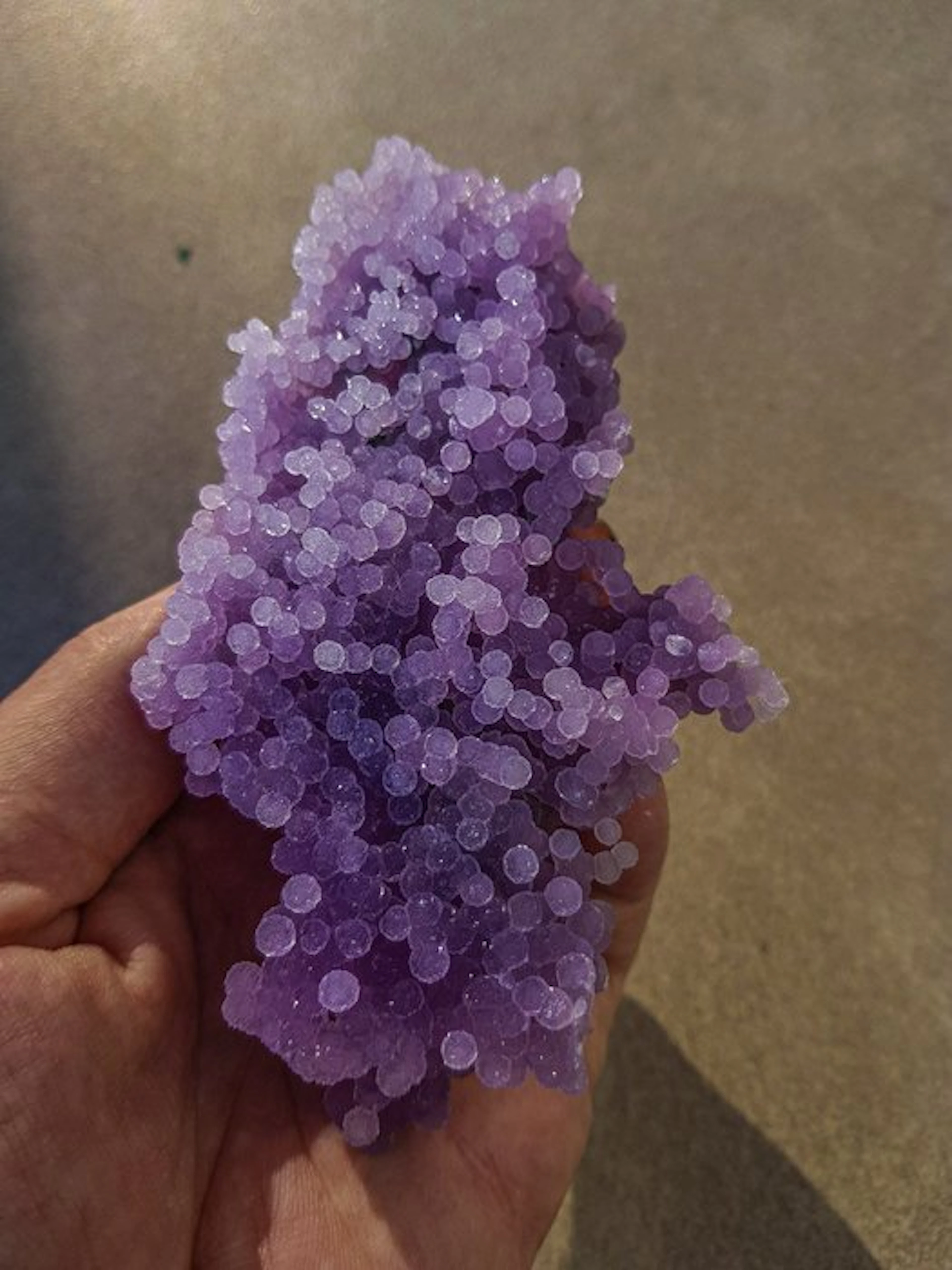 HQ Grape Agate Lavender Crystal Cluster Crystal cluster...