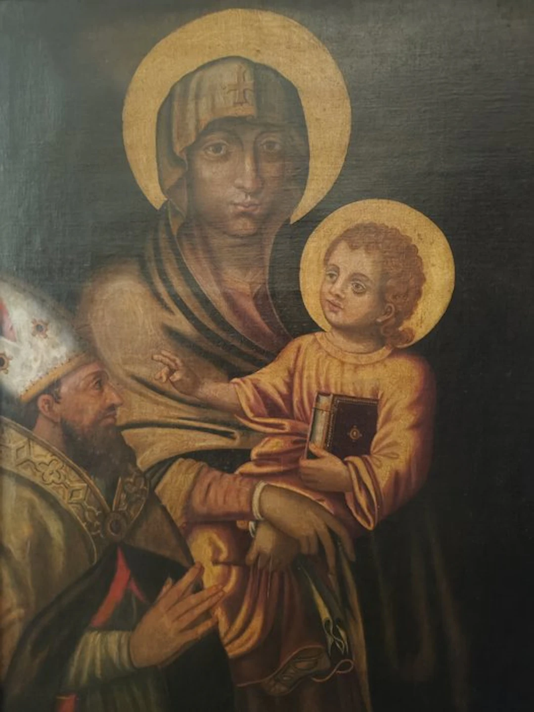 Italian school (XVIII) - Madonna con bambino