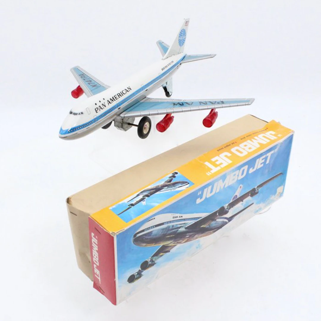 Marusyo Japan - Model plane - "Jumbo Jet " Pan American...