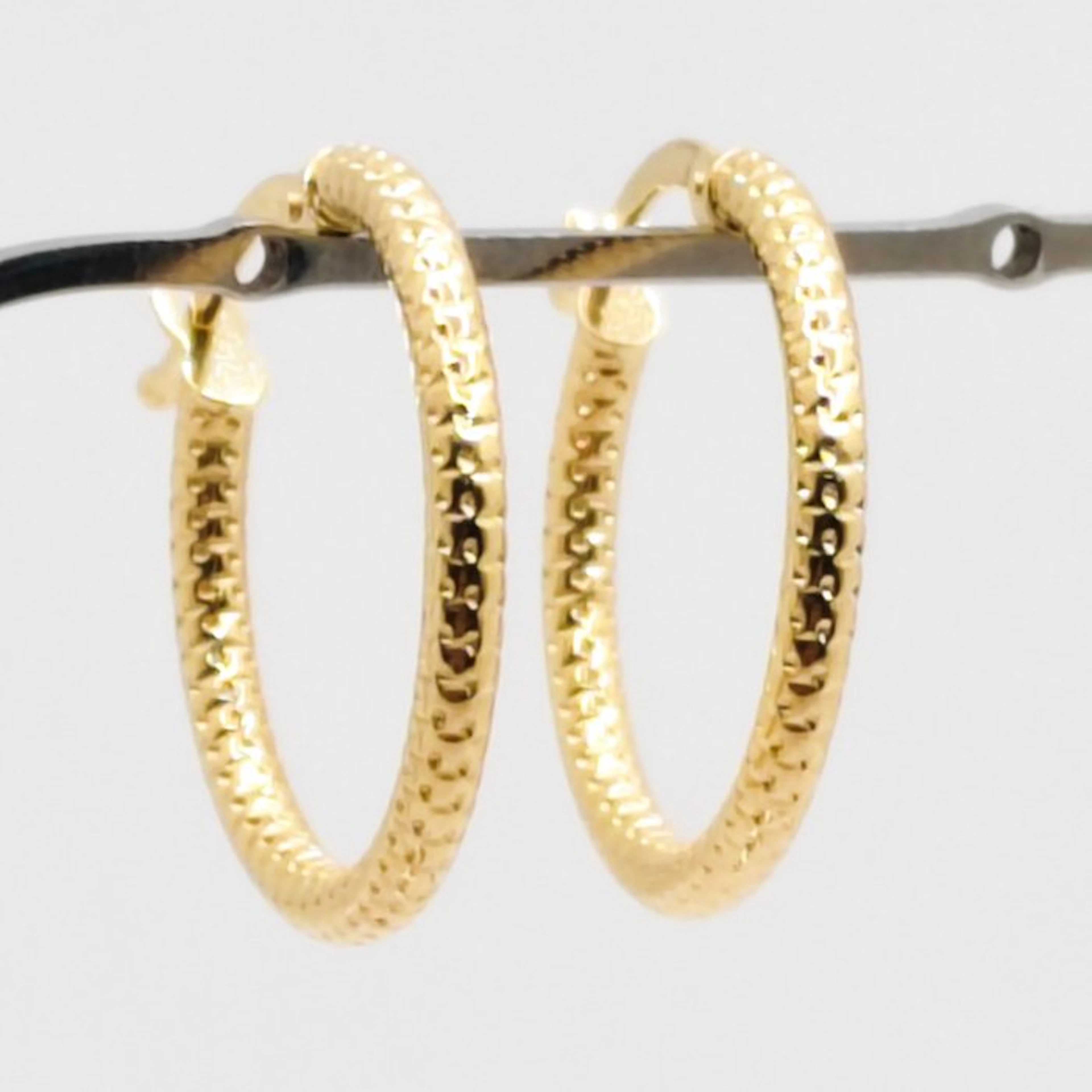 No reserve price - Earrings - 18 kt. Yellow gold