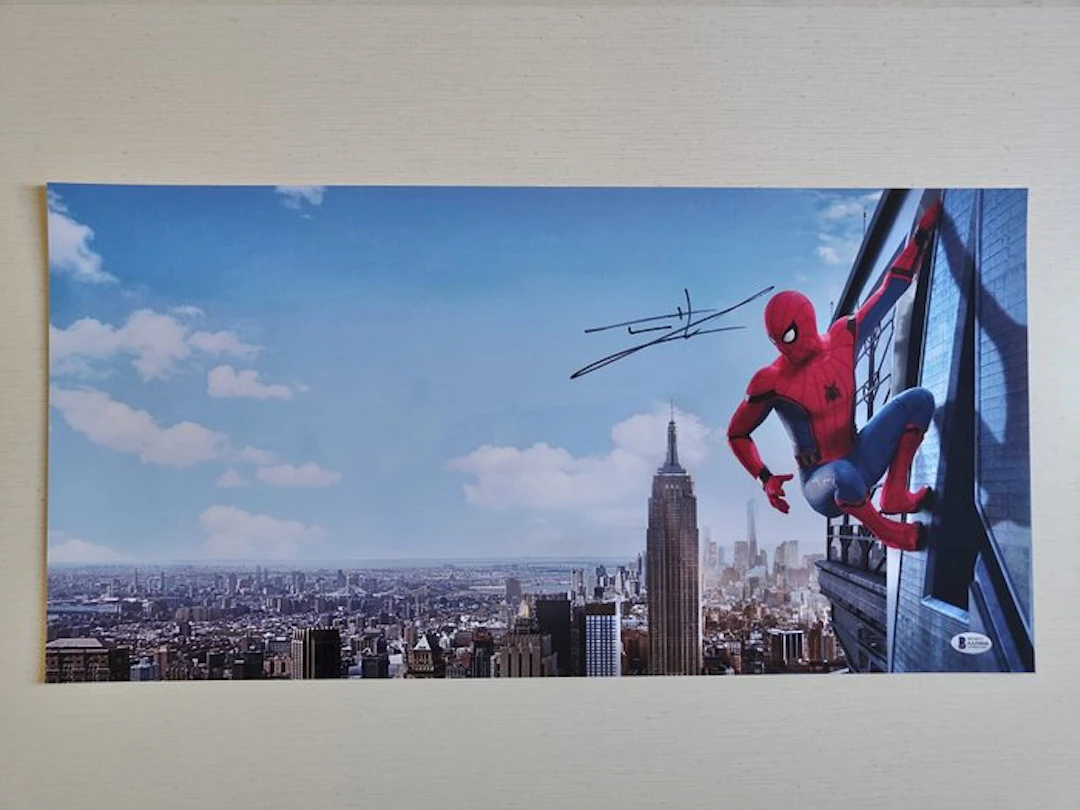 Spider-Man - Tom Holland (Peter Parker) – Signed...