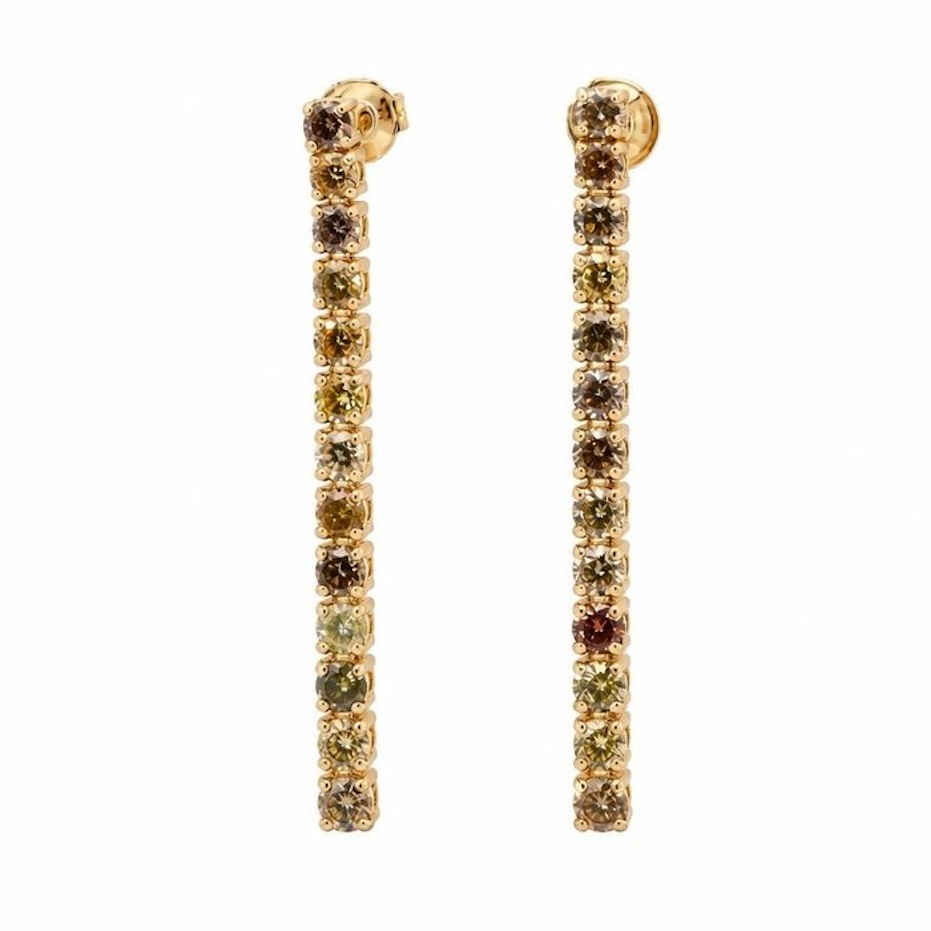 No reserve price - Earrings - 14 kt
