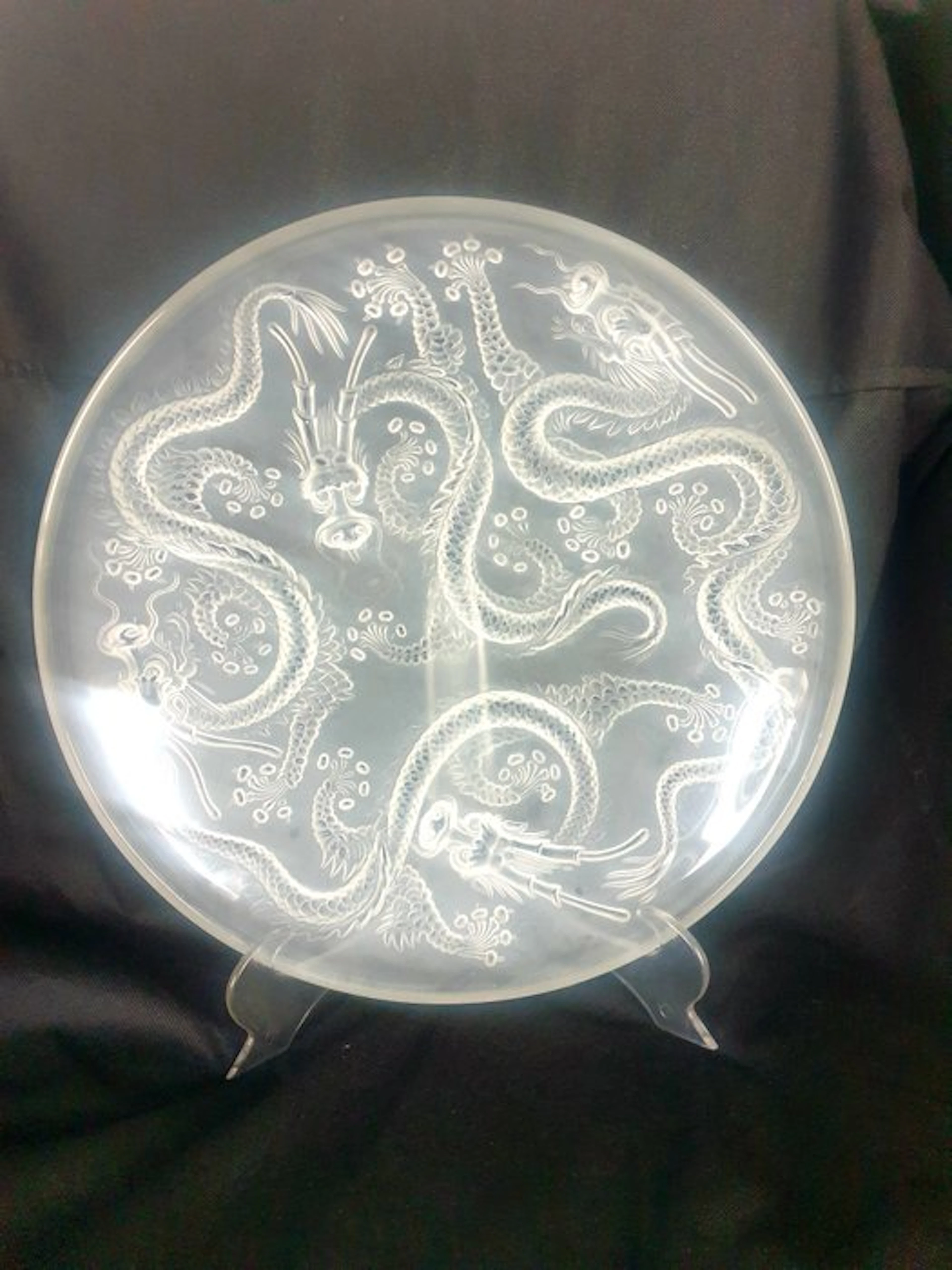 Barolac - Josef Inwald - Platter - Glass - Barolac Drakenschaal -