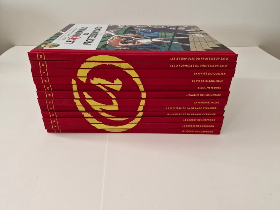 Blake et Mortimer T1 à T12 - 12x C - 12 Album - Limited edition - 2007
