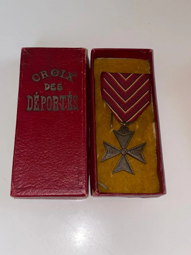 Belgium - Military medal - Cross of Honour for the Deportees 1914–1918
