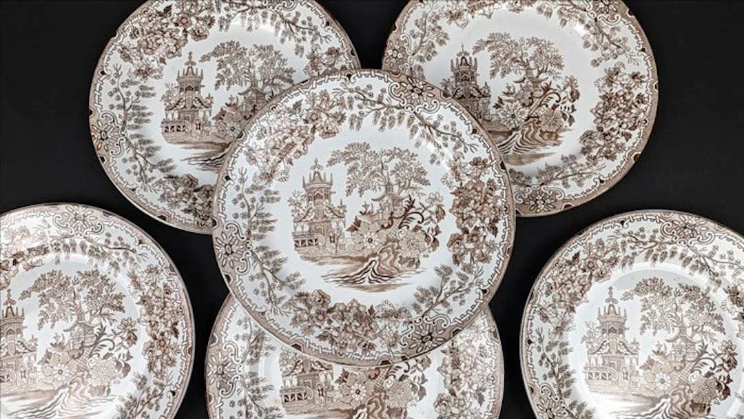 Richard Ginori - Dinner service (6) - Porcelain - Colandine