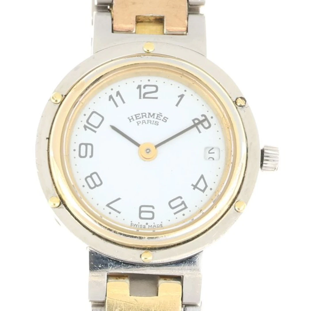 Hermès - Hermès Clipper Two-Tone Date - No reserve price - Women - 1990-1999