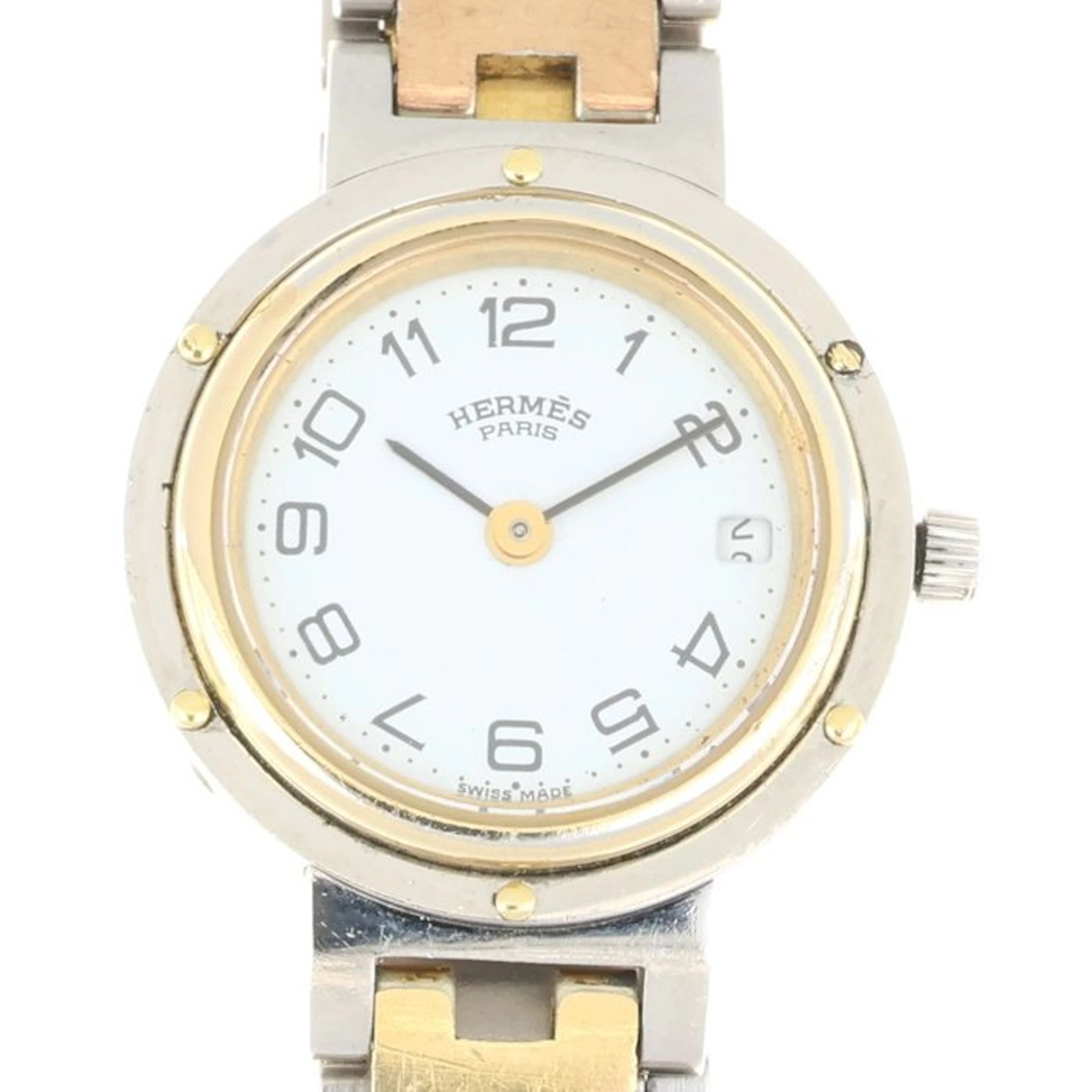 Hermès - Hermès Clipper Two-Tone Date - No reserve price - Women - 1990-1999