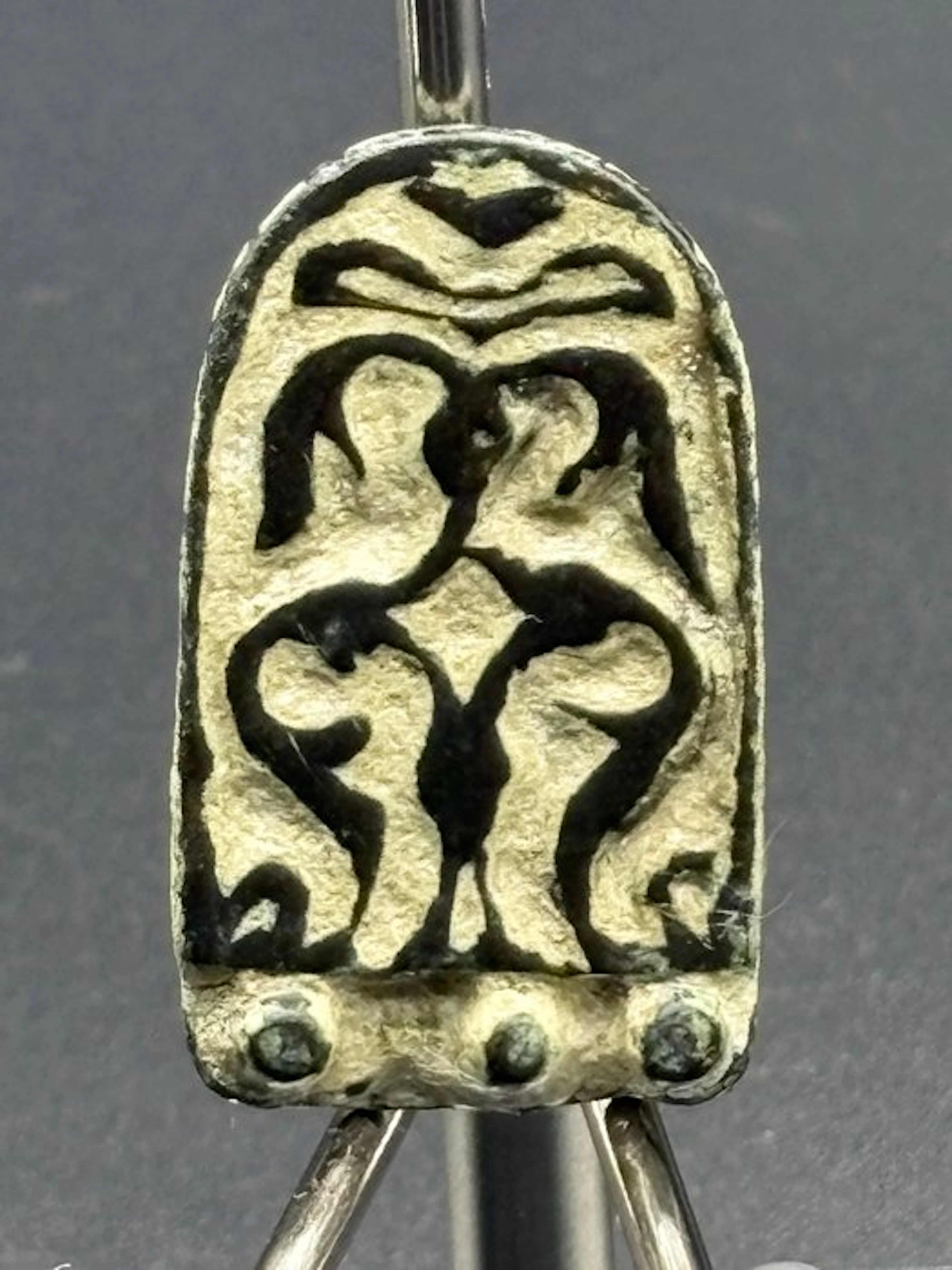 Byzantine Bronze Belt appliqué with pierced decoration – 7th–10th centuries AD