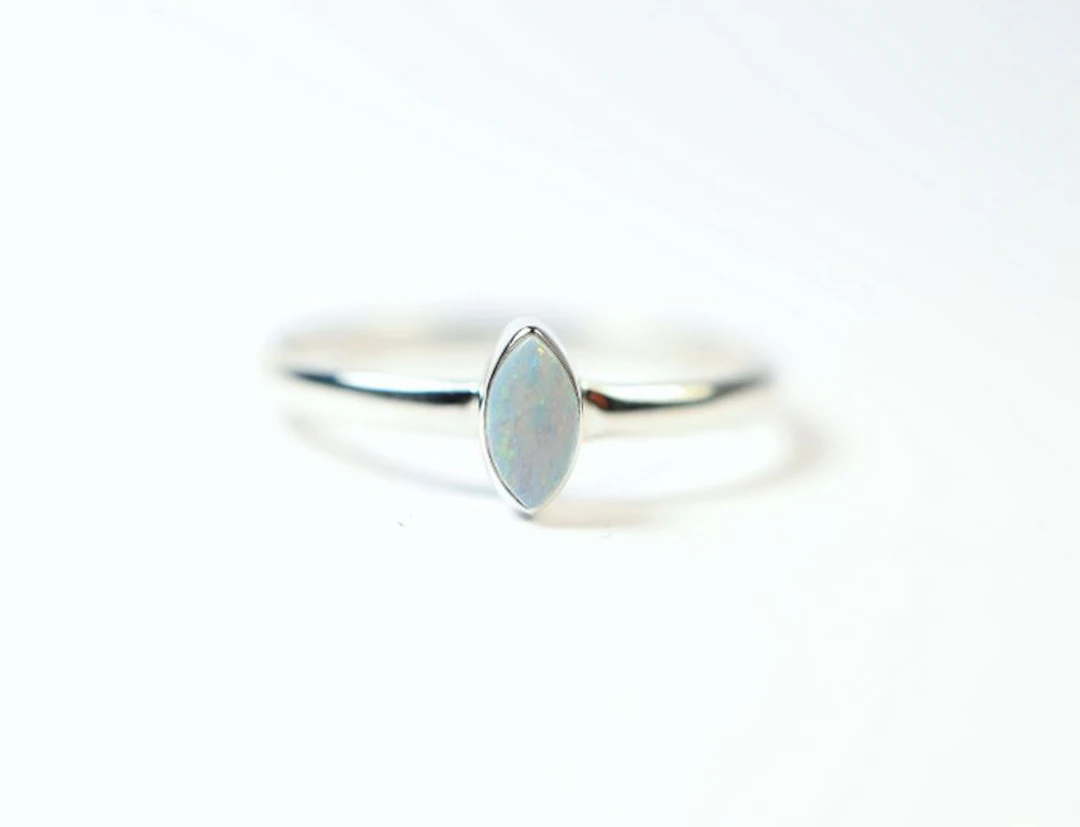 Australian opal Ring / new- 1.52 g - (1)