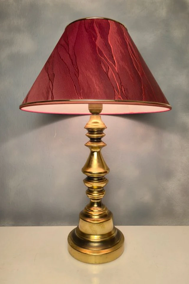 Table lamp - Hollywood Regency Trophy Lamp - 58 cm - Copper
