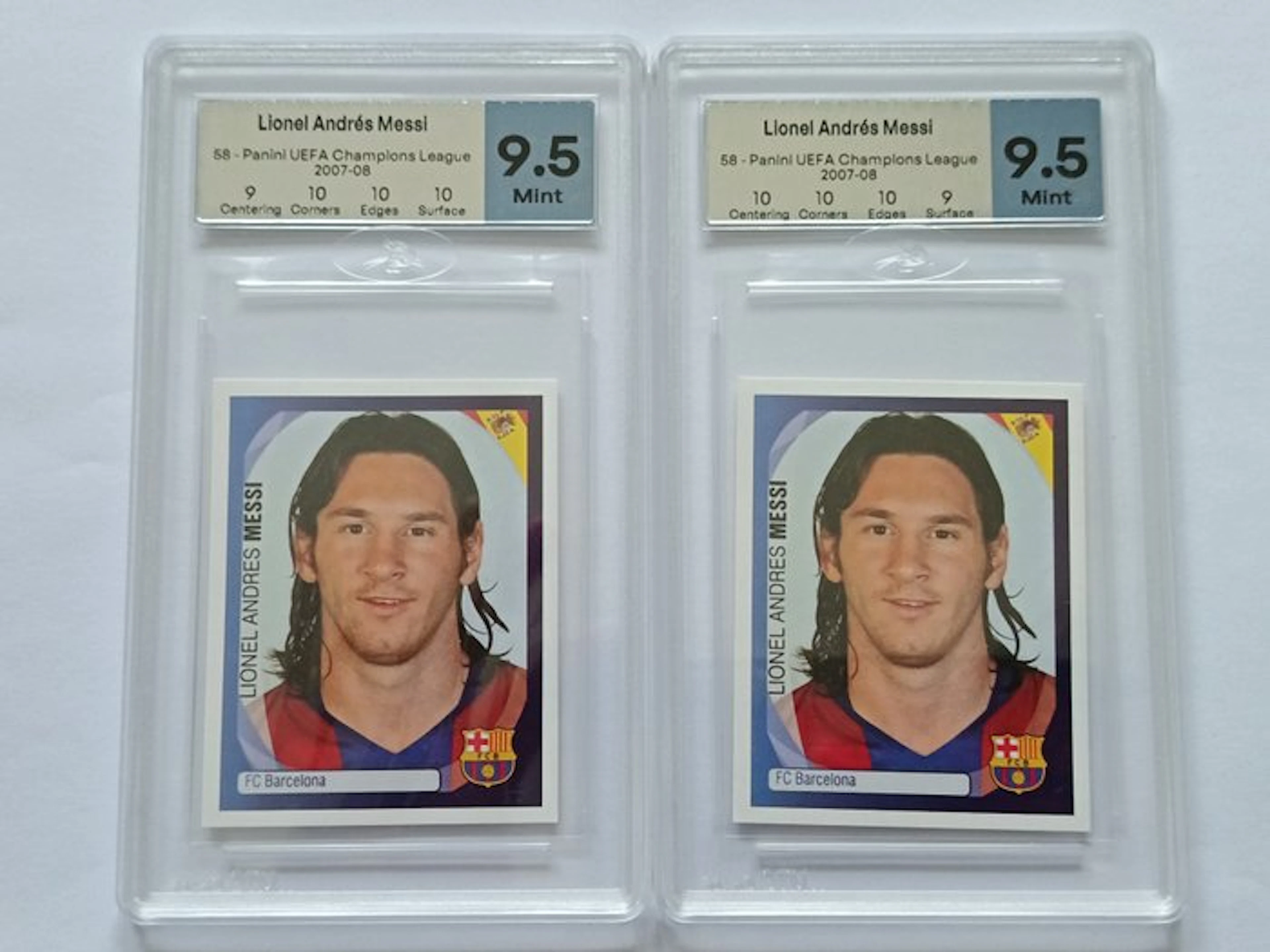 Panini - 2 Graded card - PSA 9.5