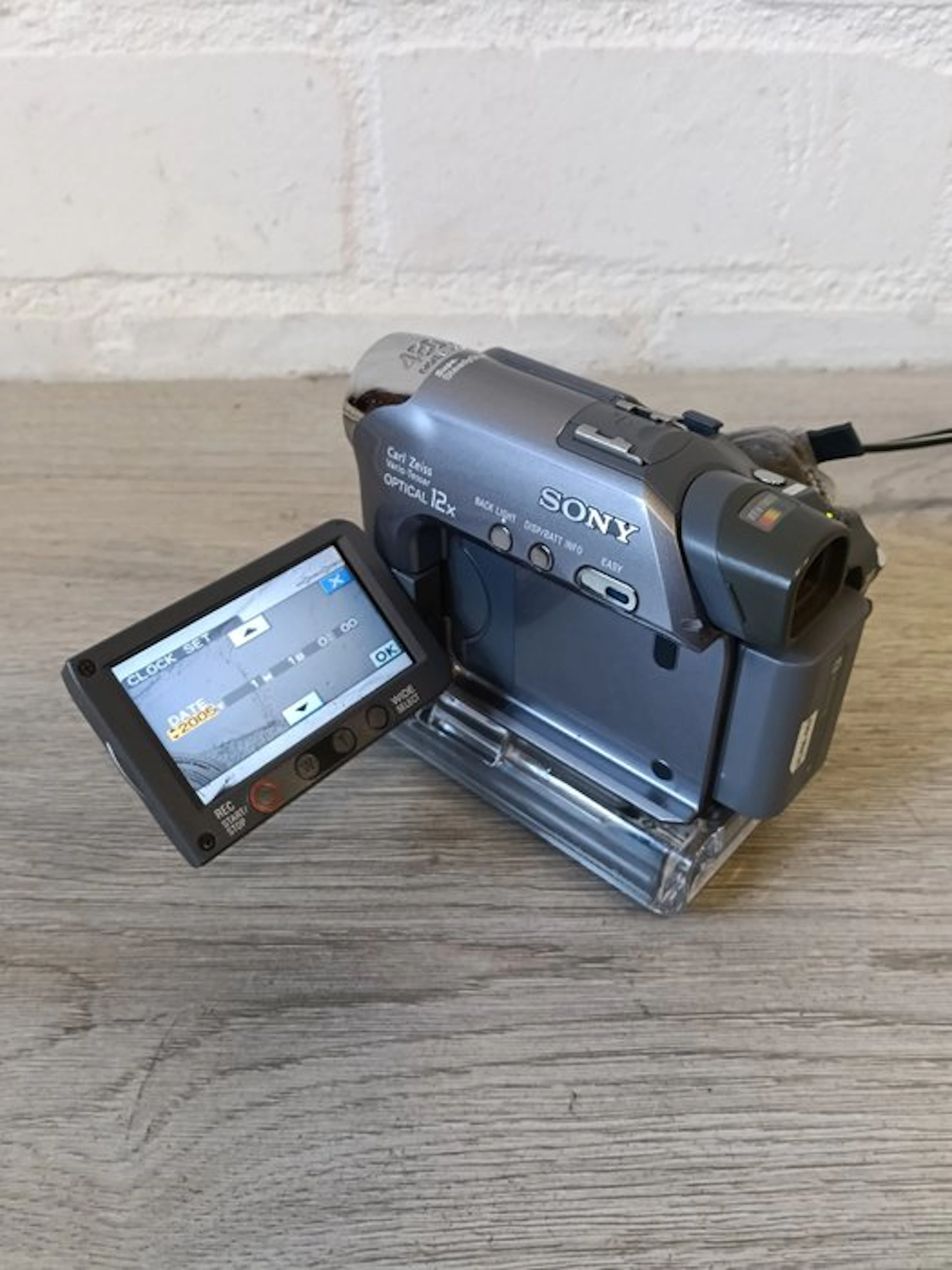 Sony DCR-HC42E, 480x zoom en night shot Mini DV-DV camera