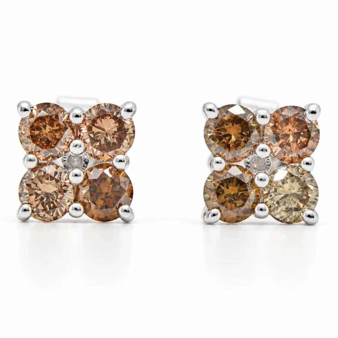 No reserve price - Earrings - 14 kt