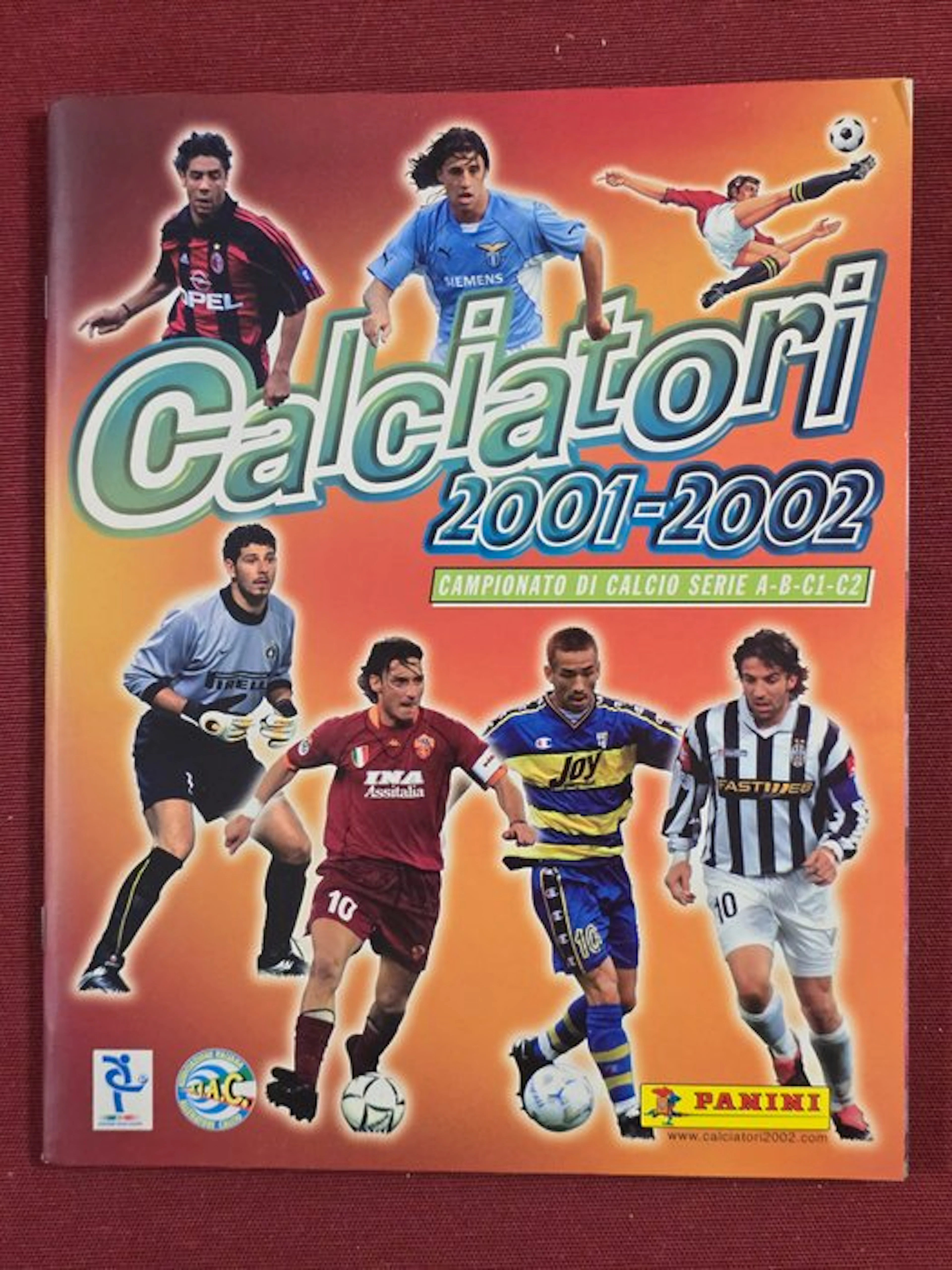 2001/02 Panini Calciatori con aggiornamenti - 1 Complete album - Excellent (EX)