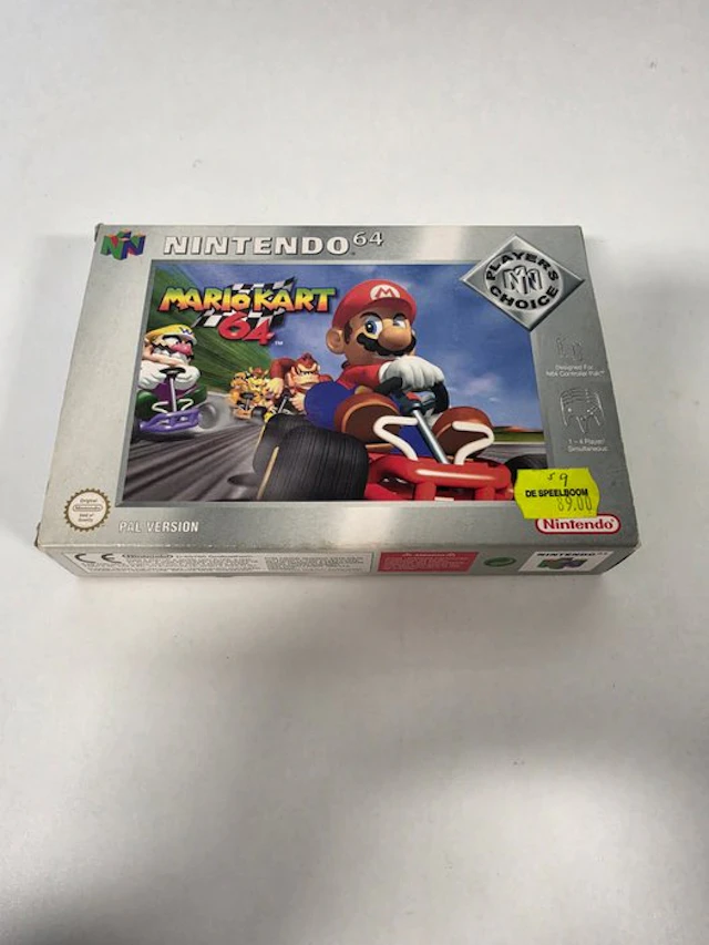 Nintendo - N64 - Mario Kart 64 Players Choice CIB - Video game - In
