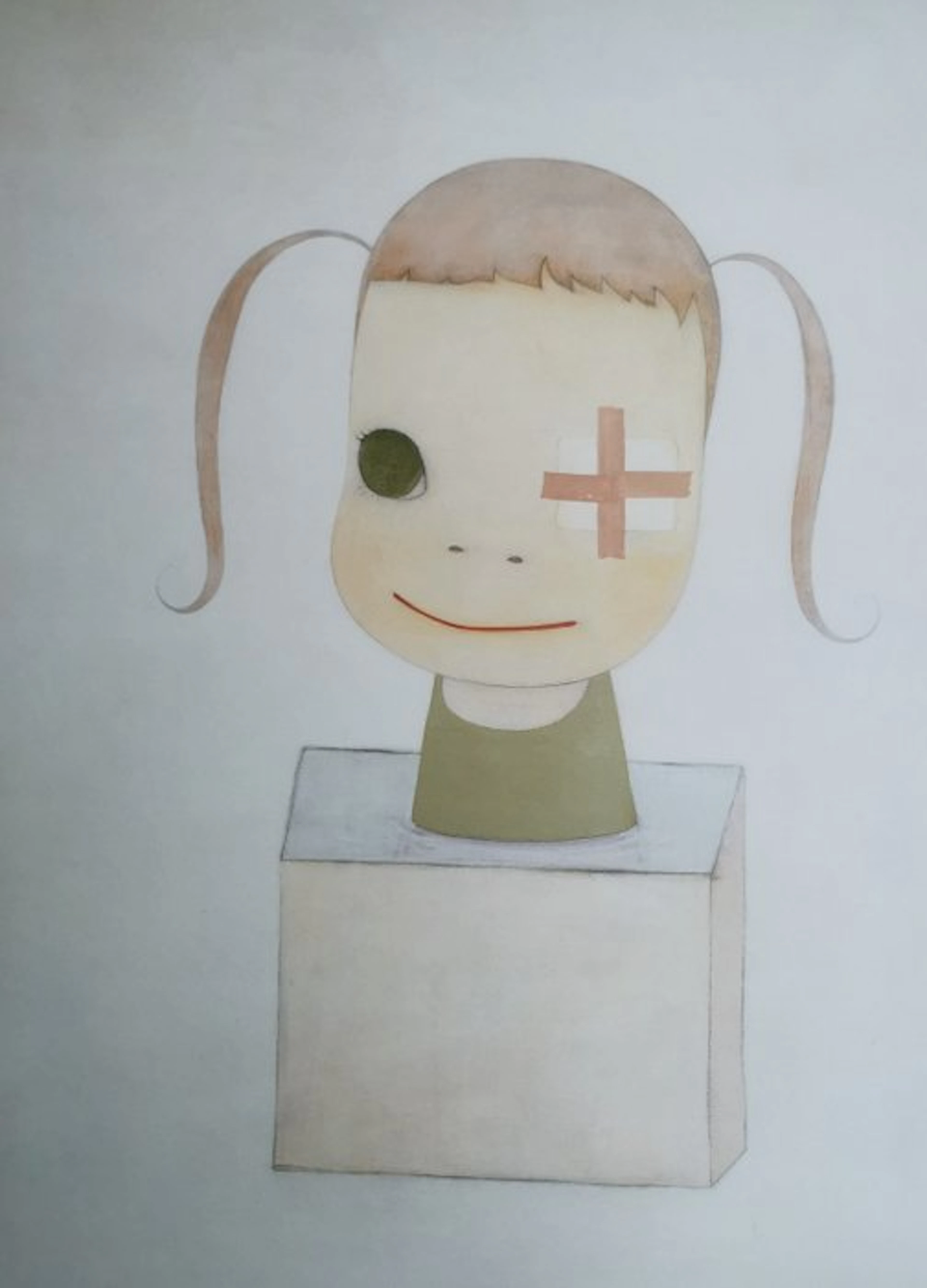 Yoshitomo Nara - Sorry, I couldn’t draw the left eye! (2003) - 2020s
