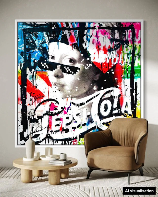 Mikko - Girl With The Pearl Earring On Pepsi - XL [Unq 1/1]