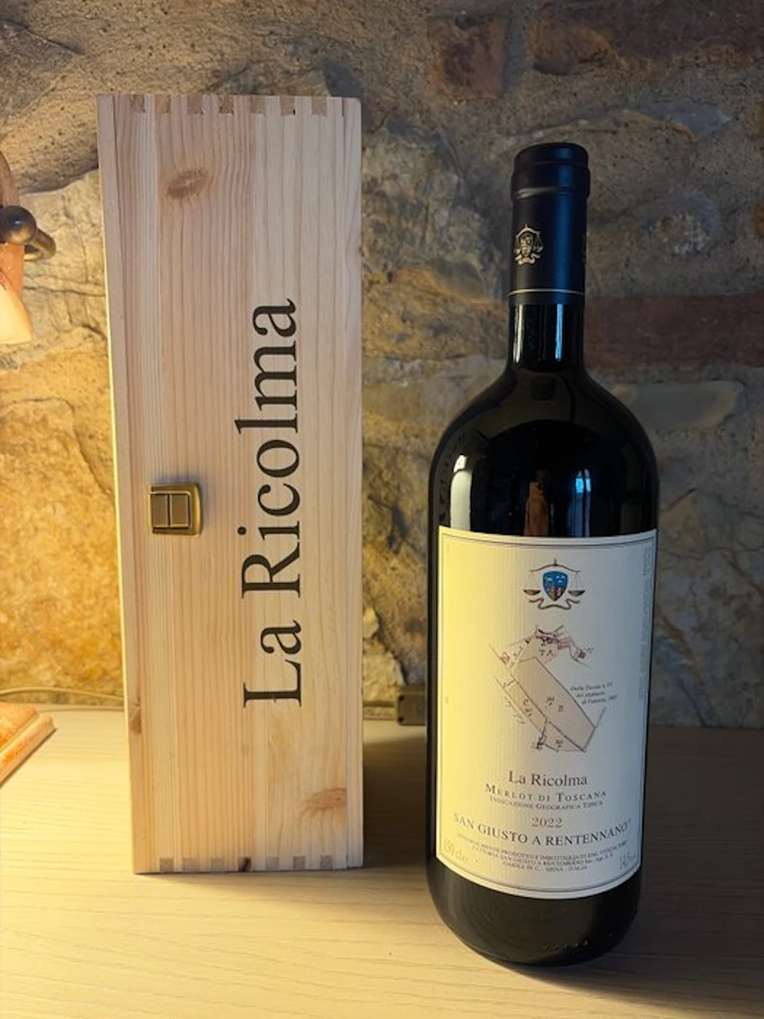 2022 San Giusto a Rentennano, La Ricolma - Tuscany - 1 Magnum (1.5L)