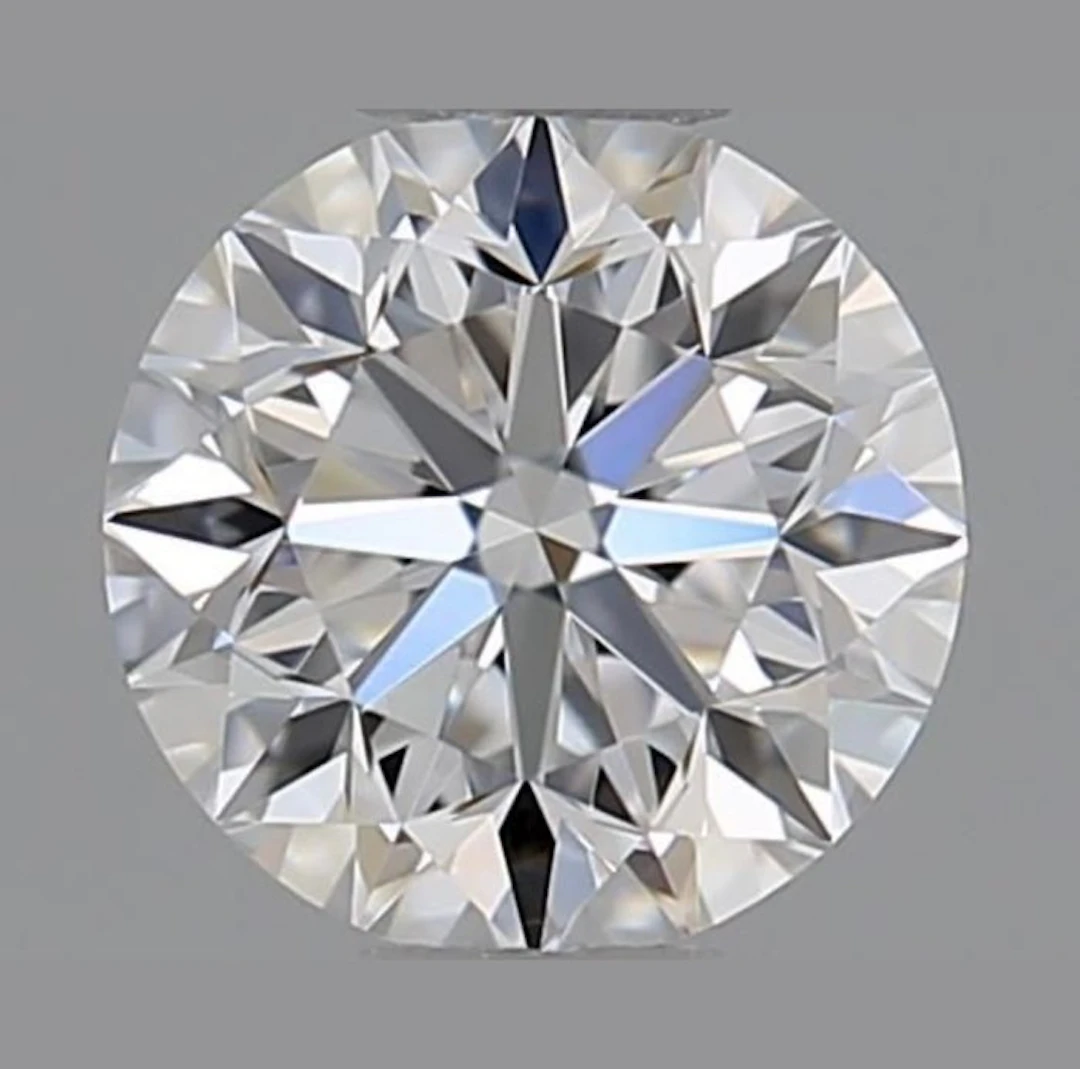 1 pcs Diamond (Natural) - 0.32 ct - Round - F - IF...