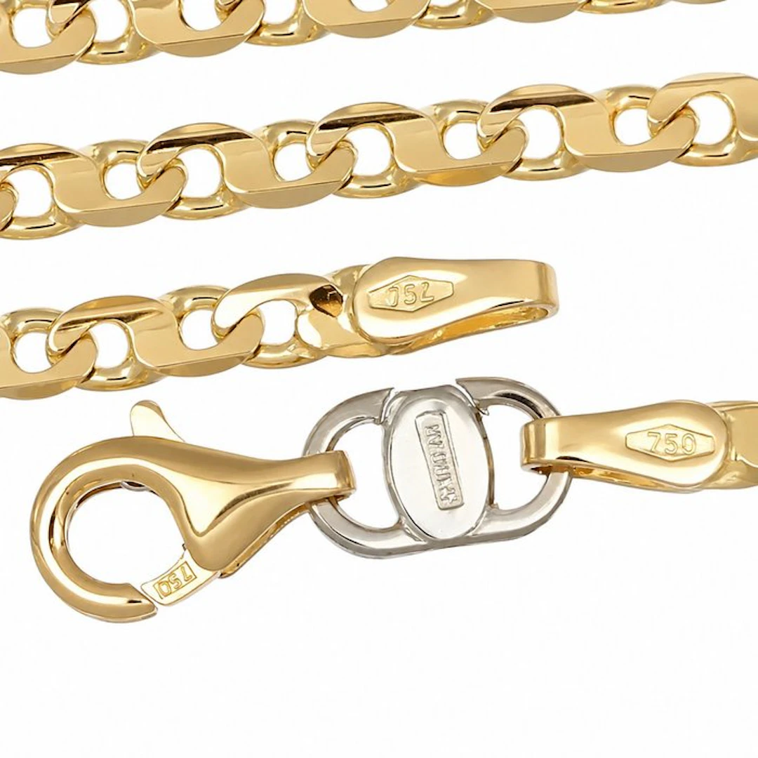 Necklace - 18 kt. Yellow gold - Made in Italy - Handmade