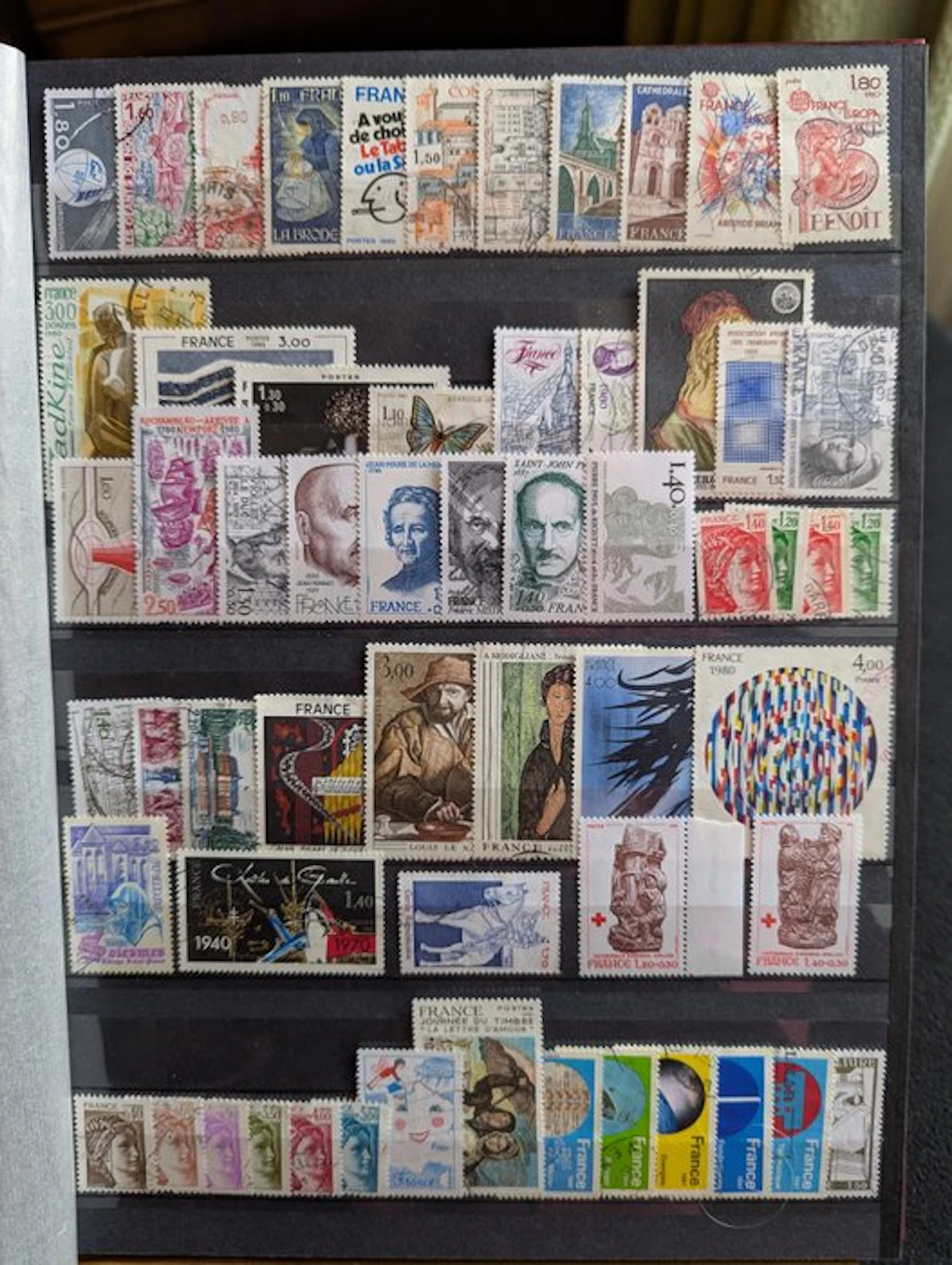 France 1980/1989 - Beautiful complete collection - Yvert 2073 / 2614