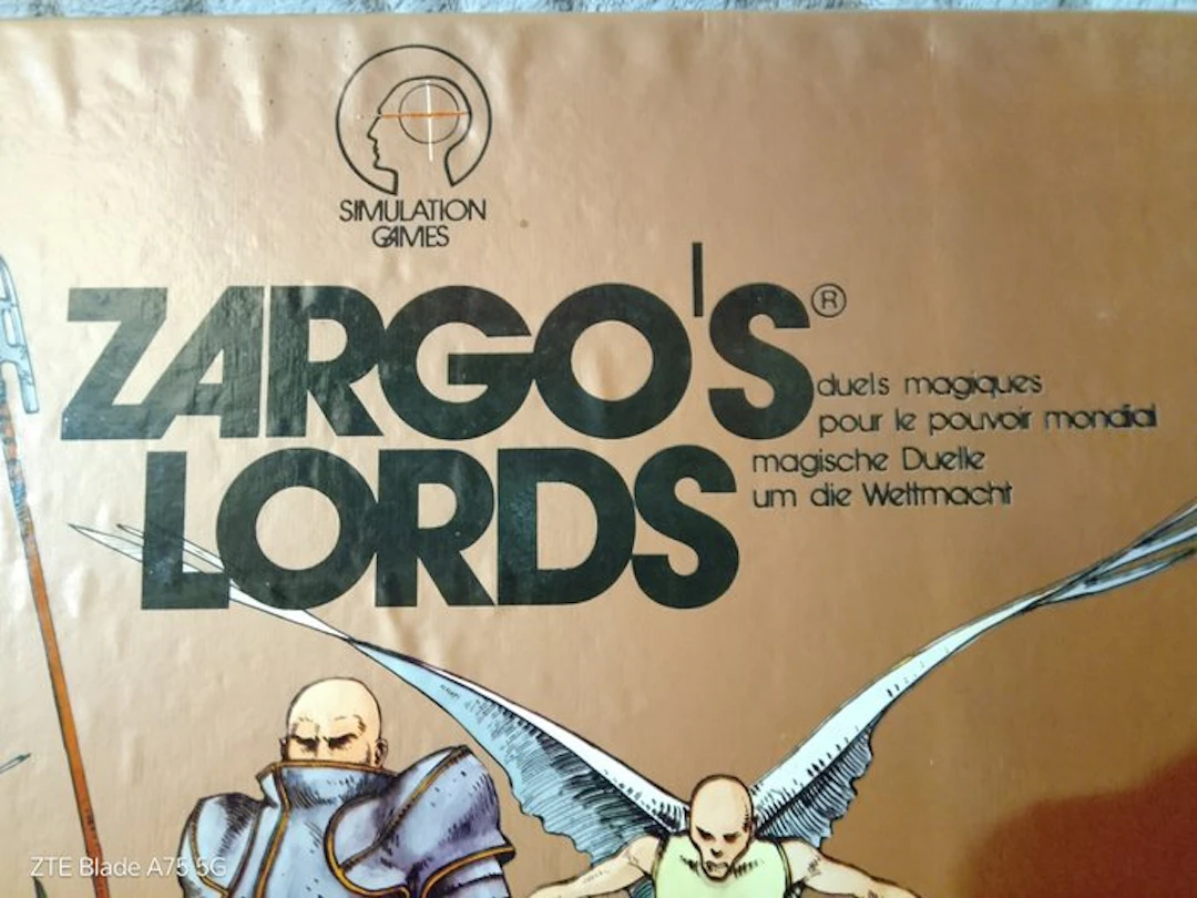 Board game - Zargo's Lords - Paper