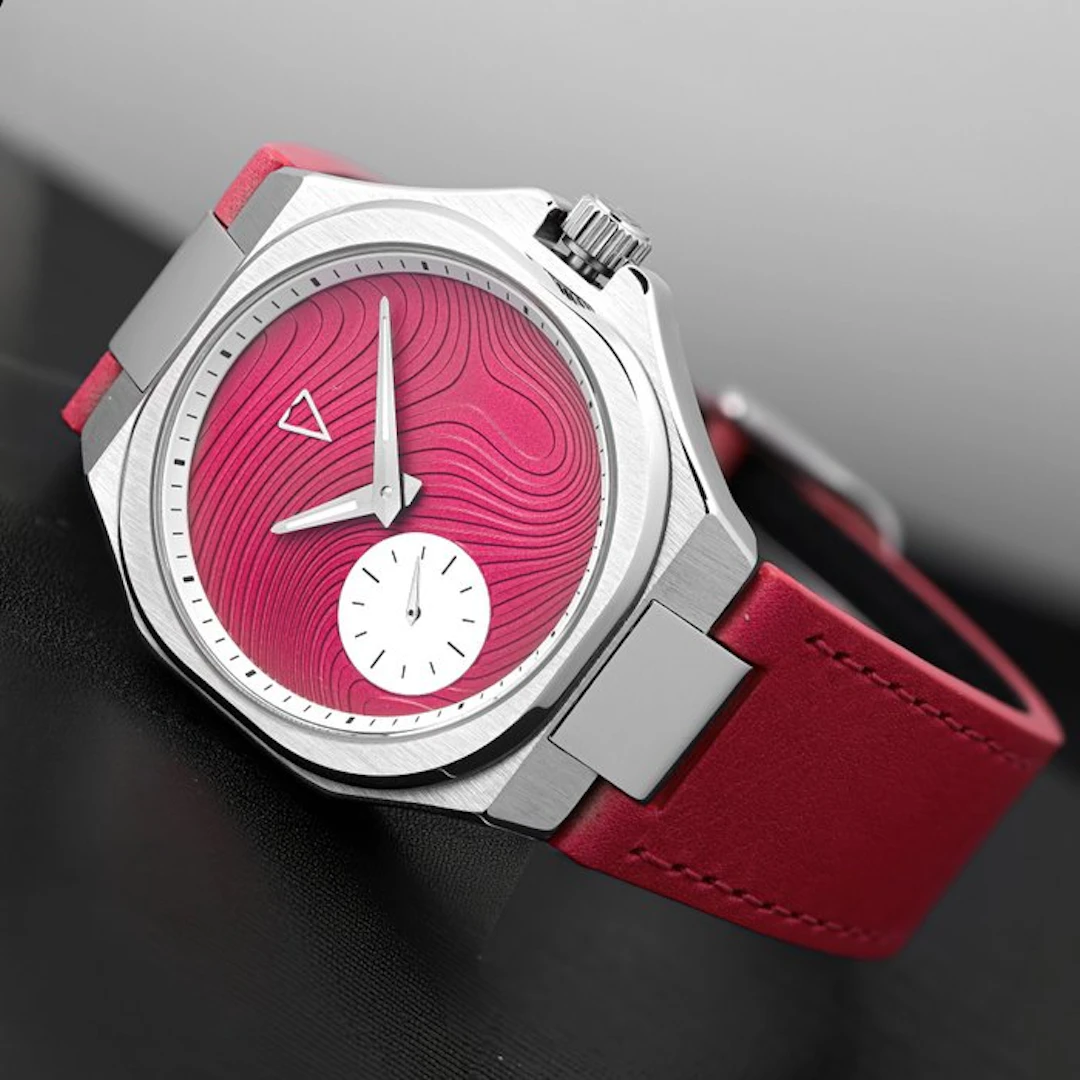 Aryon watches - Aryon Waves Summer Raspberry Automatic...