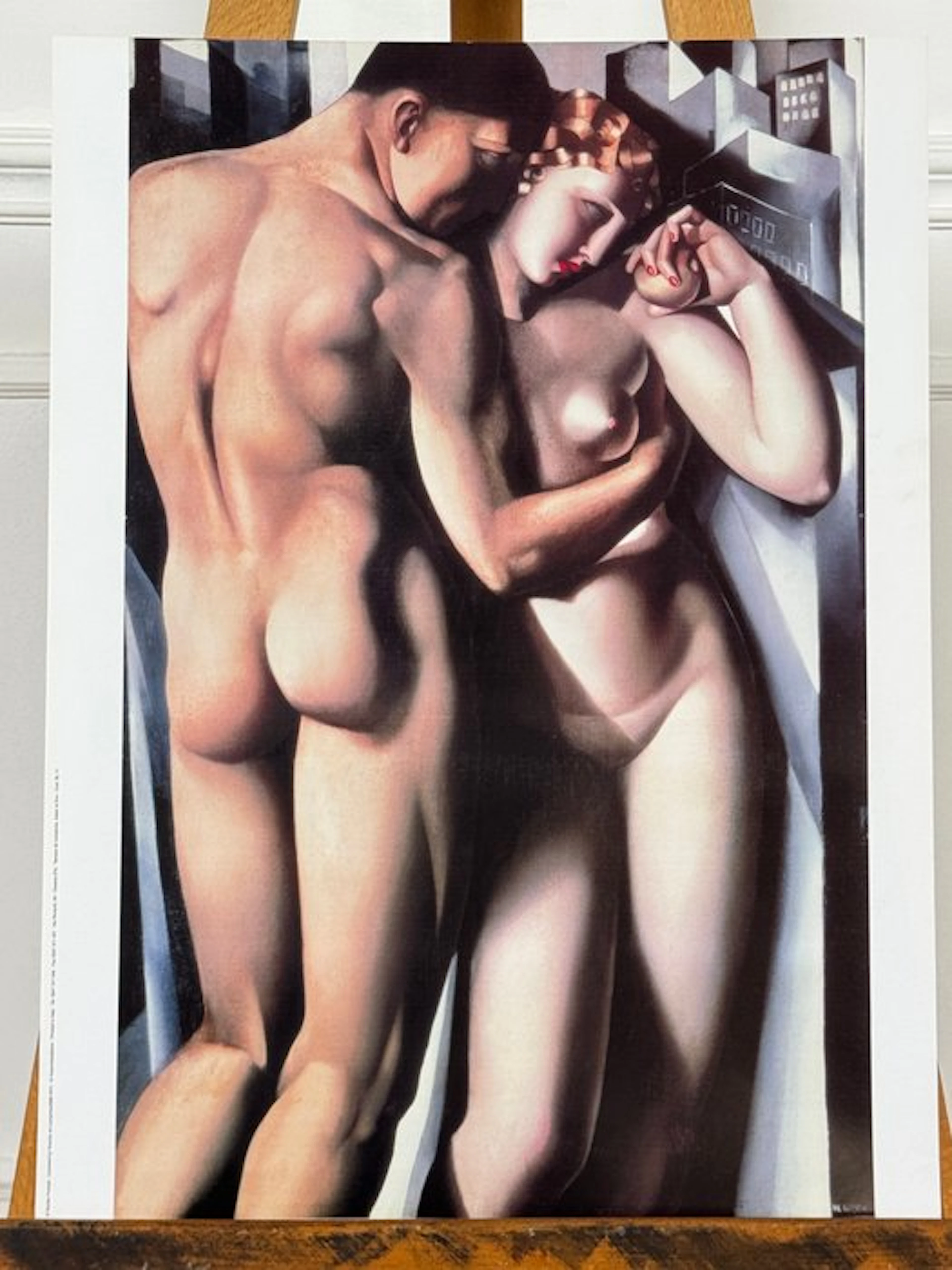 Tamara de Lempicka (after) - Adamo ed Eva (1932) ** Senza prezzo di riserva **