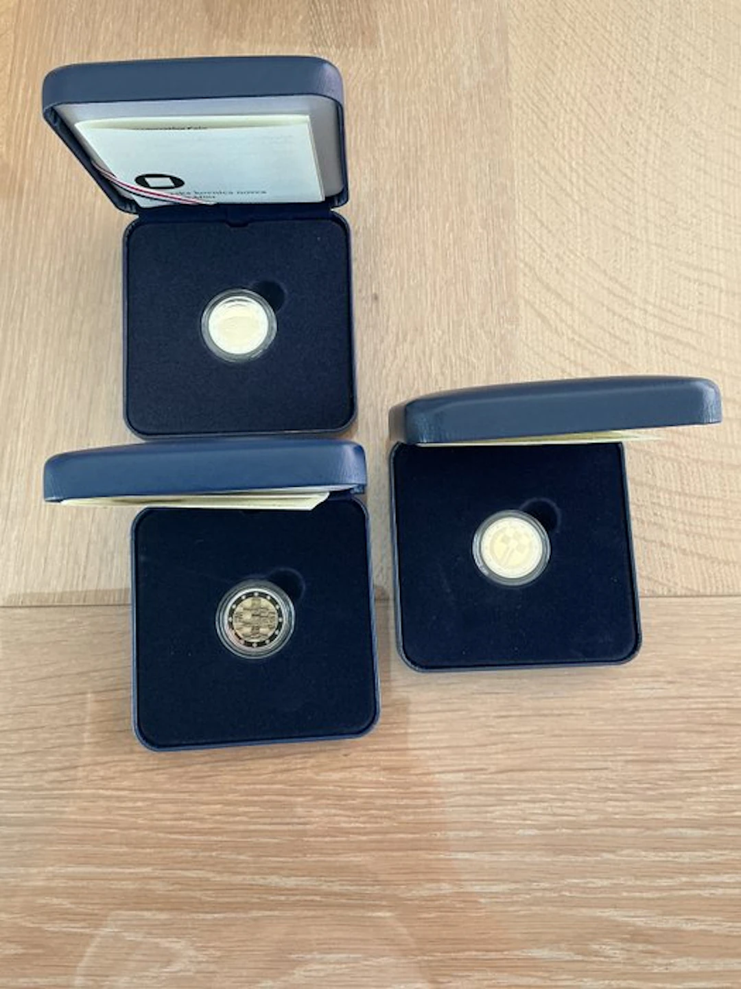 Croatia. 2 Euro 2023/2026 (3 coins) Proof (No reserve price)