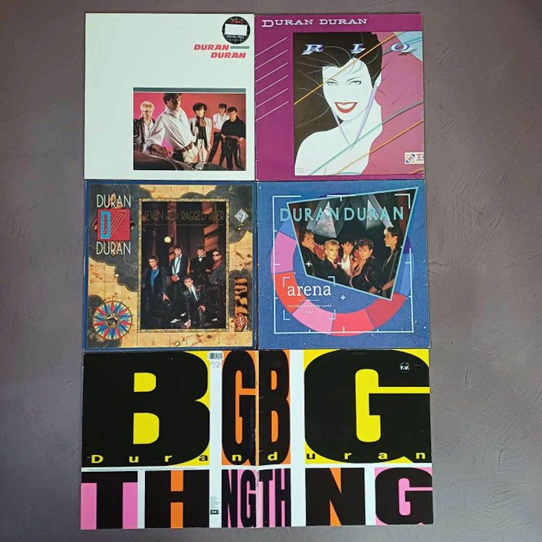 Duran Duran - 5 Original Eighties Classics - LP albums (multiple items) - 1982