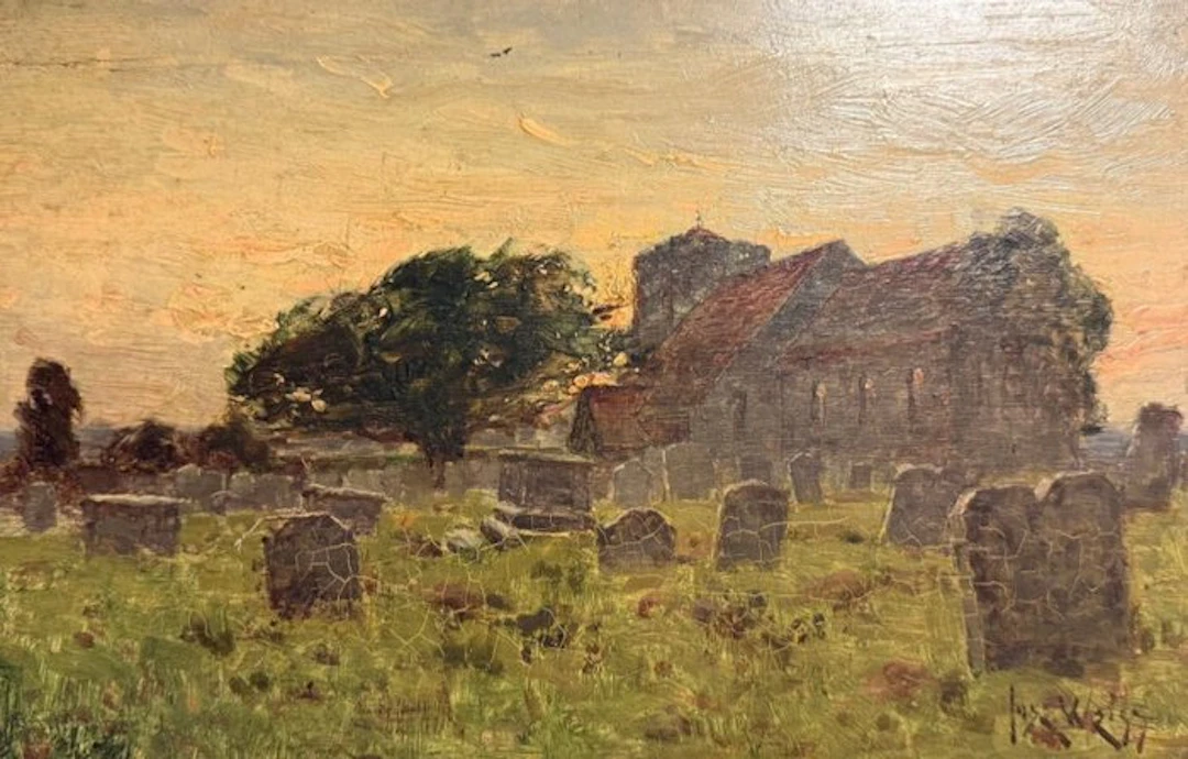 José Weiss (1859-1919) - L'Eglise de mon Village