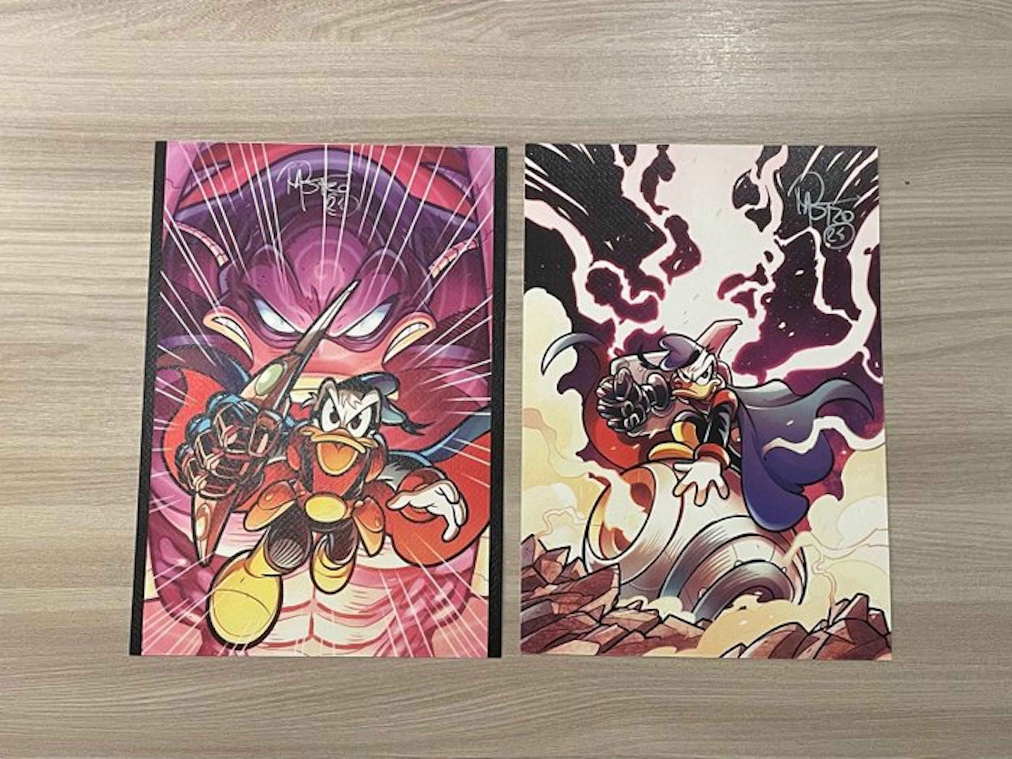 Lorenzo Pastrovicchio - 1 Offset Print - Topolino, PK - Signed - Doppia
