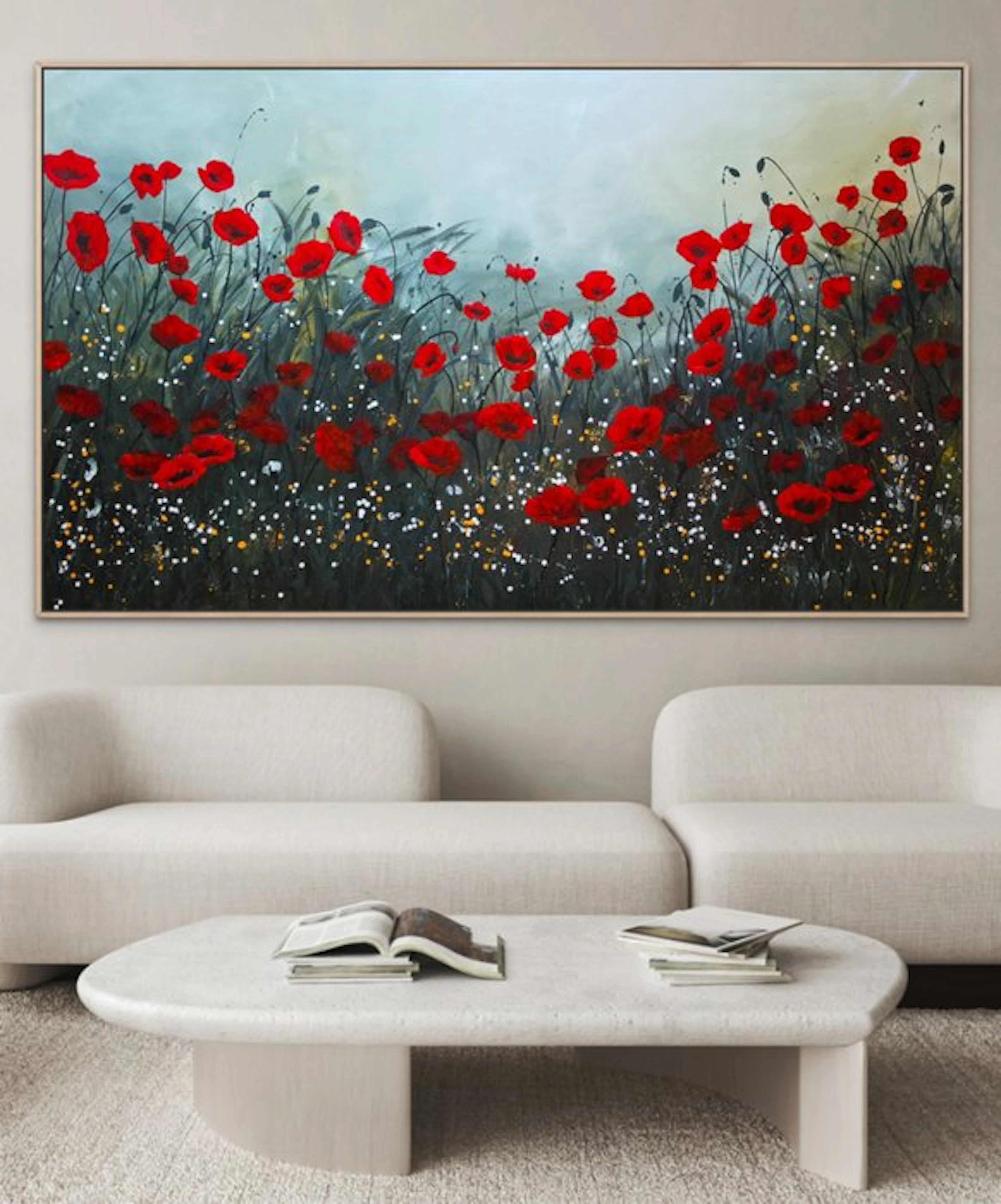Alla Faber - Wild Symphony , Serie Poppies XXL