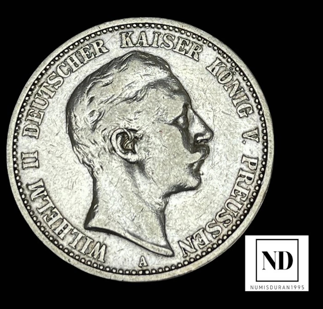Germany. Wilhelm II. 2 Mark 1903- 11,05g Ag (No reserve price)