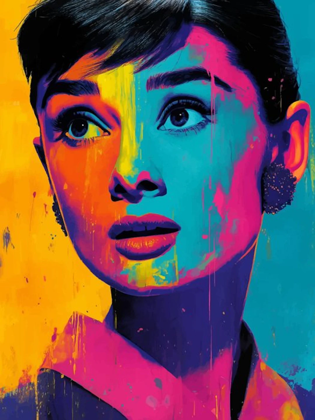 Friki-Pop - Audrey Hepburn: La Mirada de Neón
