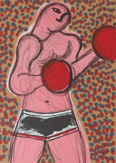 Corneille (1922-2010) - Boxer